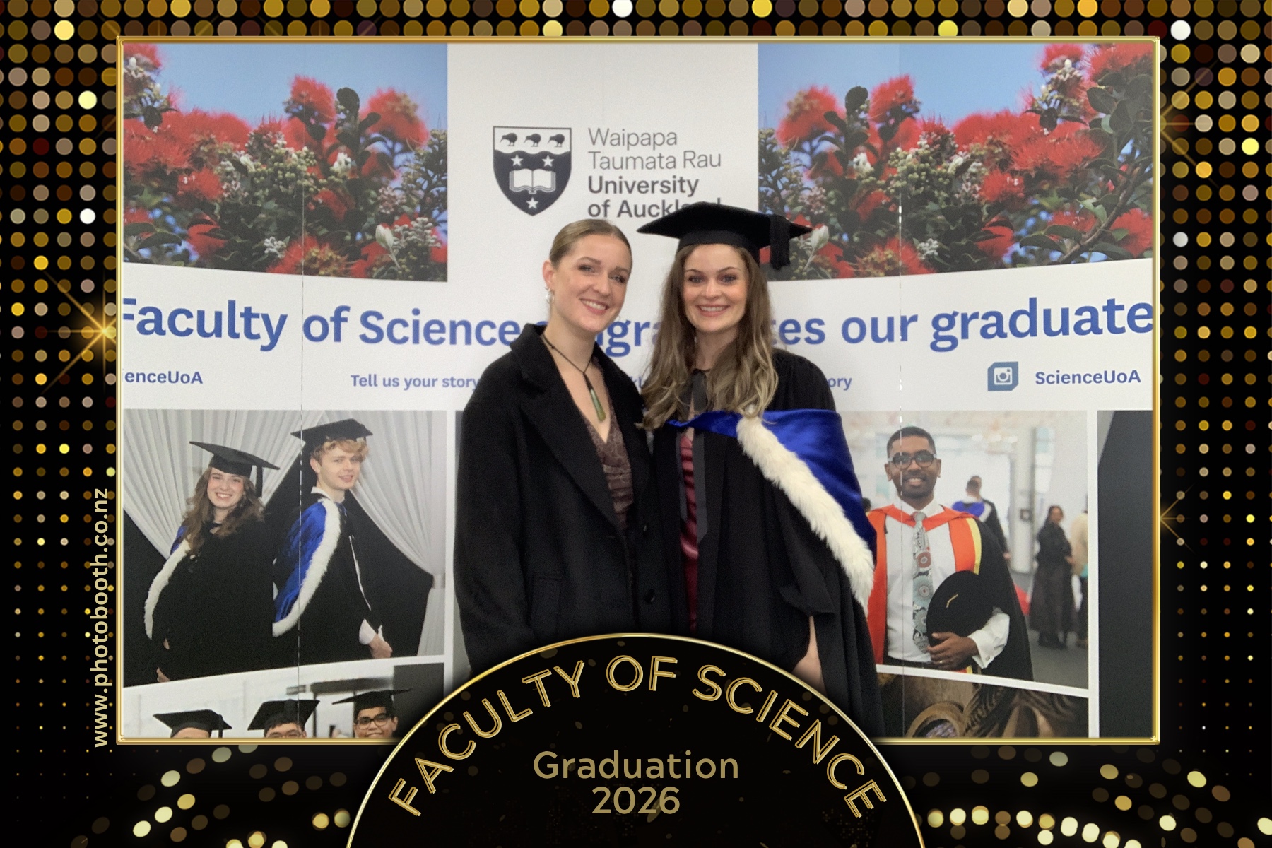 UOA Faculty of Science Graduation 2026 | View more photos from the event at gallery.photobooth.co.nz/u/SelfieCentral/UOA-Faculty-of-Science-Graduation-2026