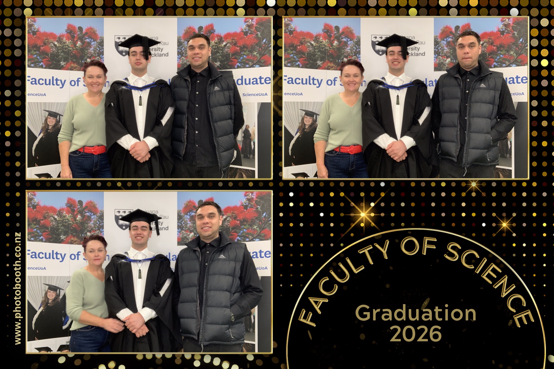 UOA Faculty of Science Graduation 2026 | View more photos from the event at gallery.photobooth.co.nz/u/SelfieCentral/UOA-Faculty-of-Science-Graduation-2026