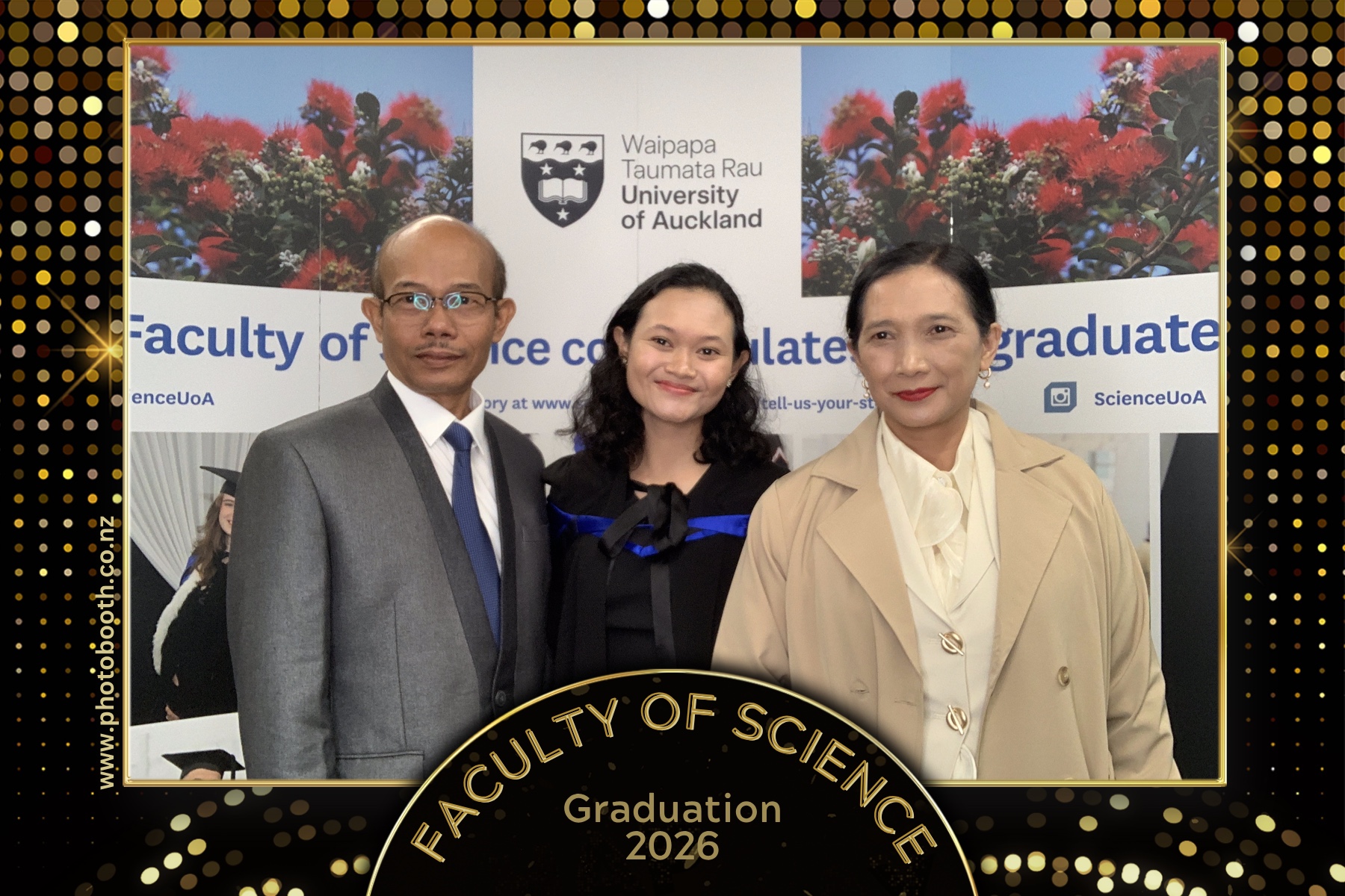 UOA Faculty of Science Graduation 2026 | View more photos from the event at gallery.photobooth.co.nz/u/SelfieCentral/UOA-Faculty-of-Science-Graduation-2026