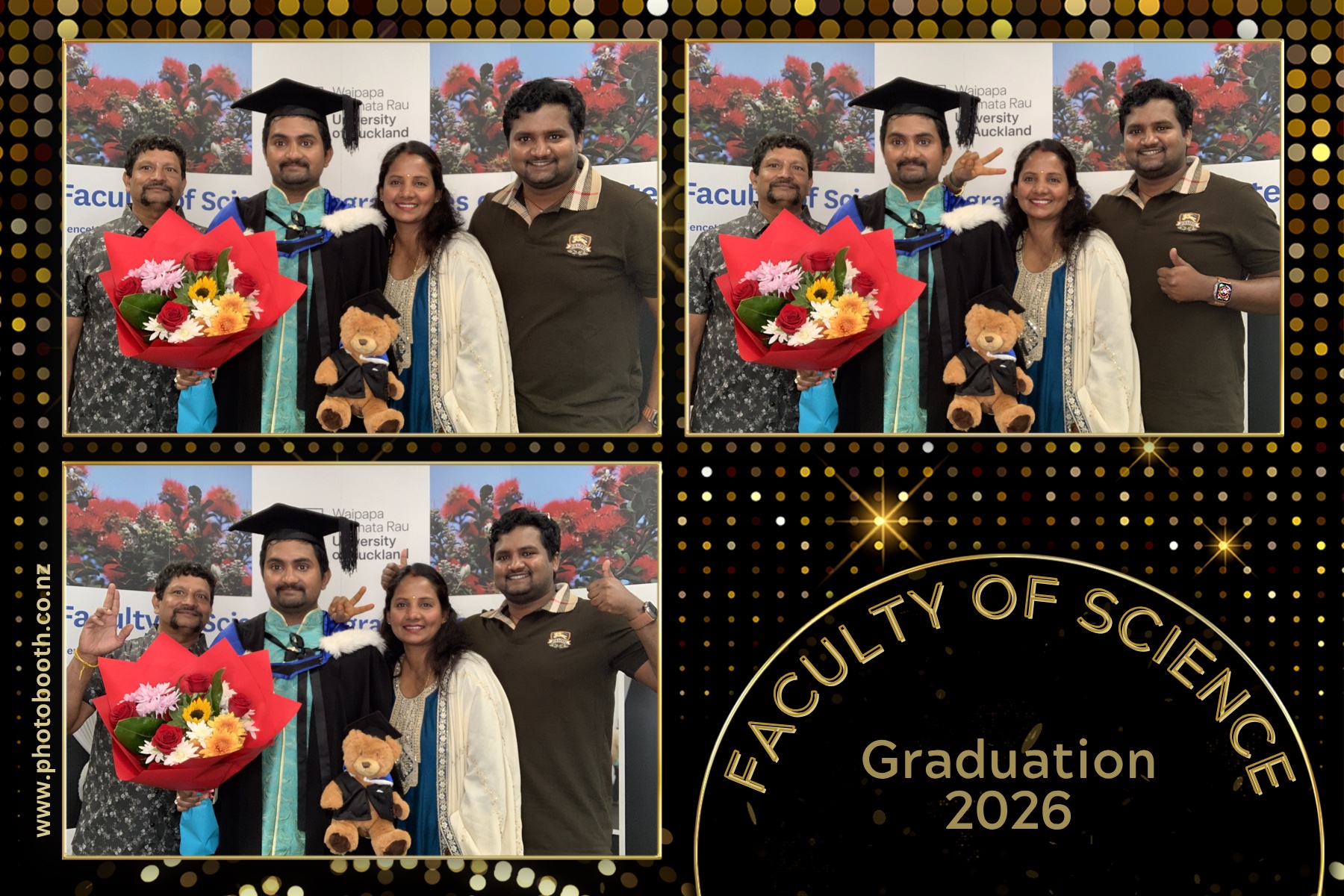 UOA Faculty of Science Graduation 2026 | View more photos from the event at gallery.photobooth.co.nz/u/SelfieCentral/UOA-Faculty-of-Science-Graduation-2026