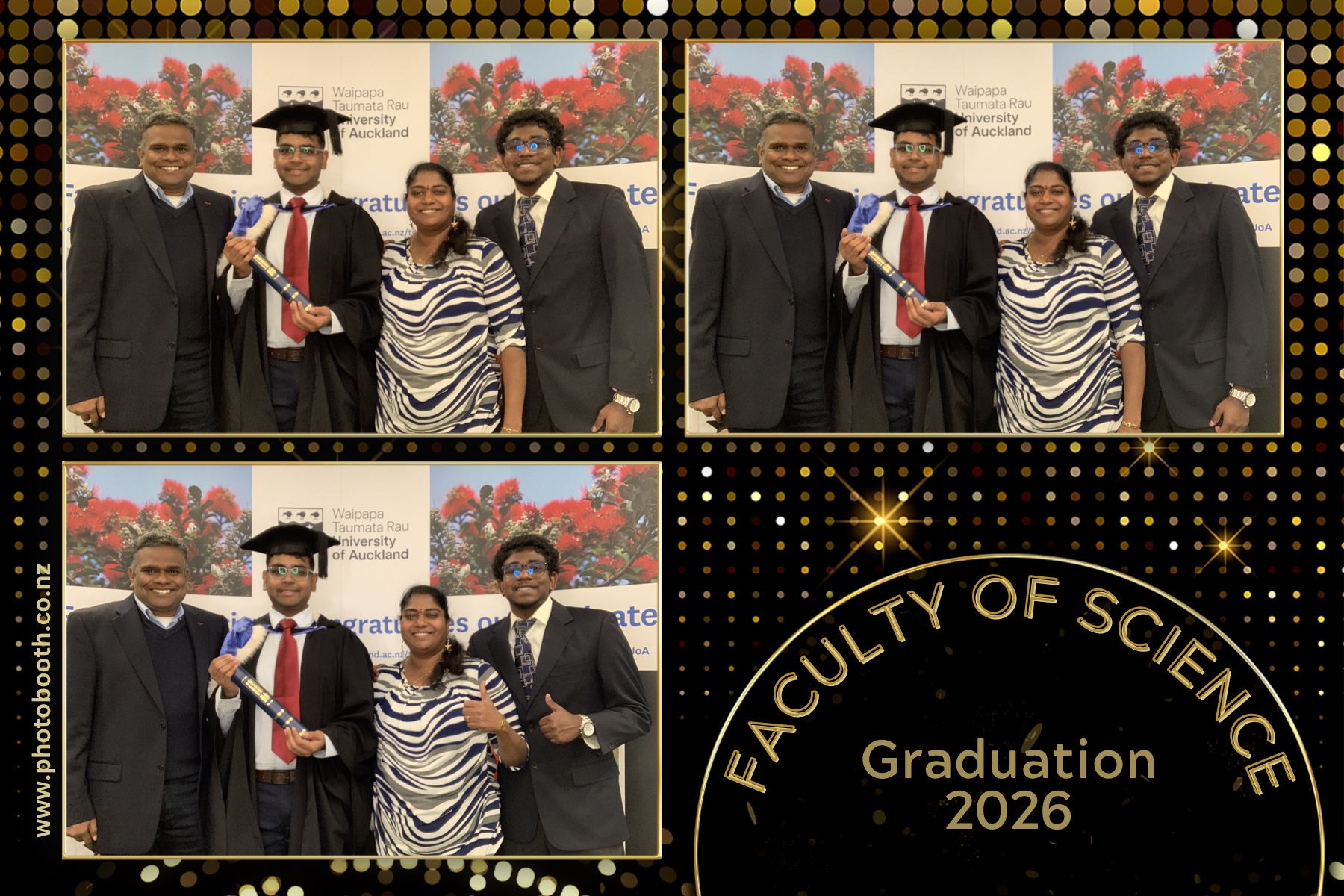 UOA Faculty of Science Graduation 2026 | View more photos from the event at gallery.photobooth.co.nz/u/SelfieCentral/UOA-Faculty-of-Science-Graduation-2026