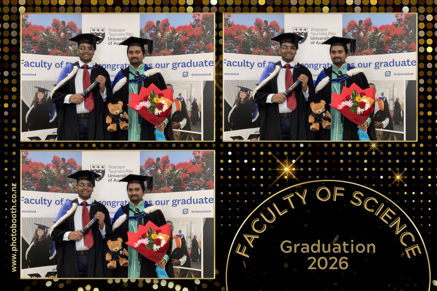 UOA Faculty of Science Graduation 2026 | View more photos from the event at gallery.photobooth.co.nz/u/SelfieCentral/UOA-Faculty-of-Science-Graduation-2026