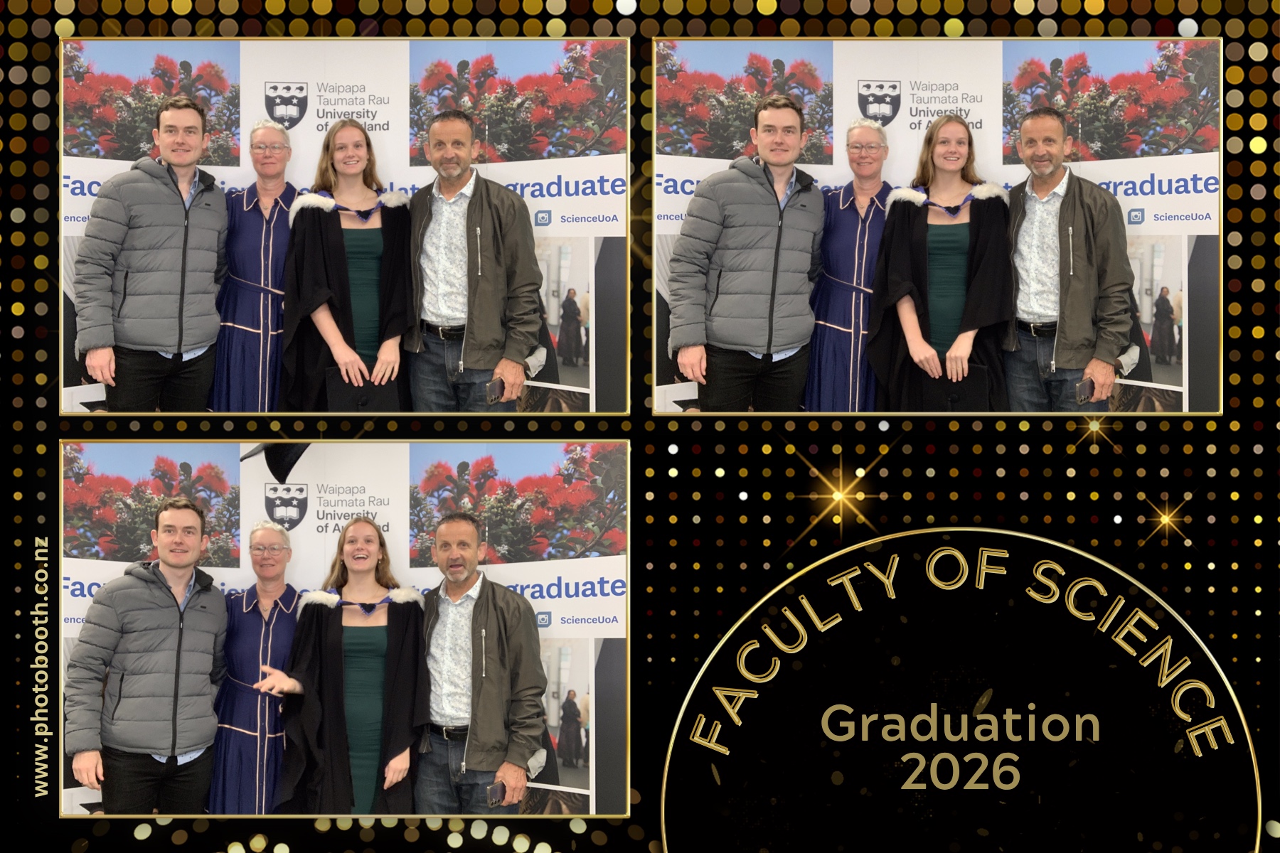 UOA Faculty of Science Graduation 2026 | View more photos from the event at gallery.photobooth.co.nz/u/SelfieCentral/UOA-Faculty-of-Science-Graduation-2026