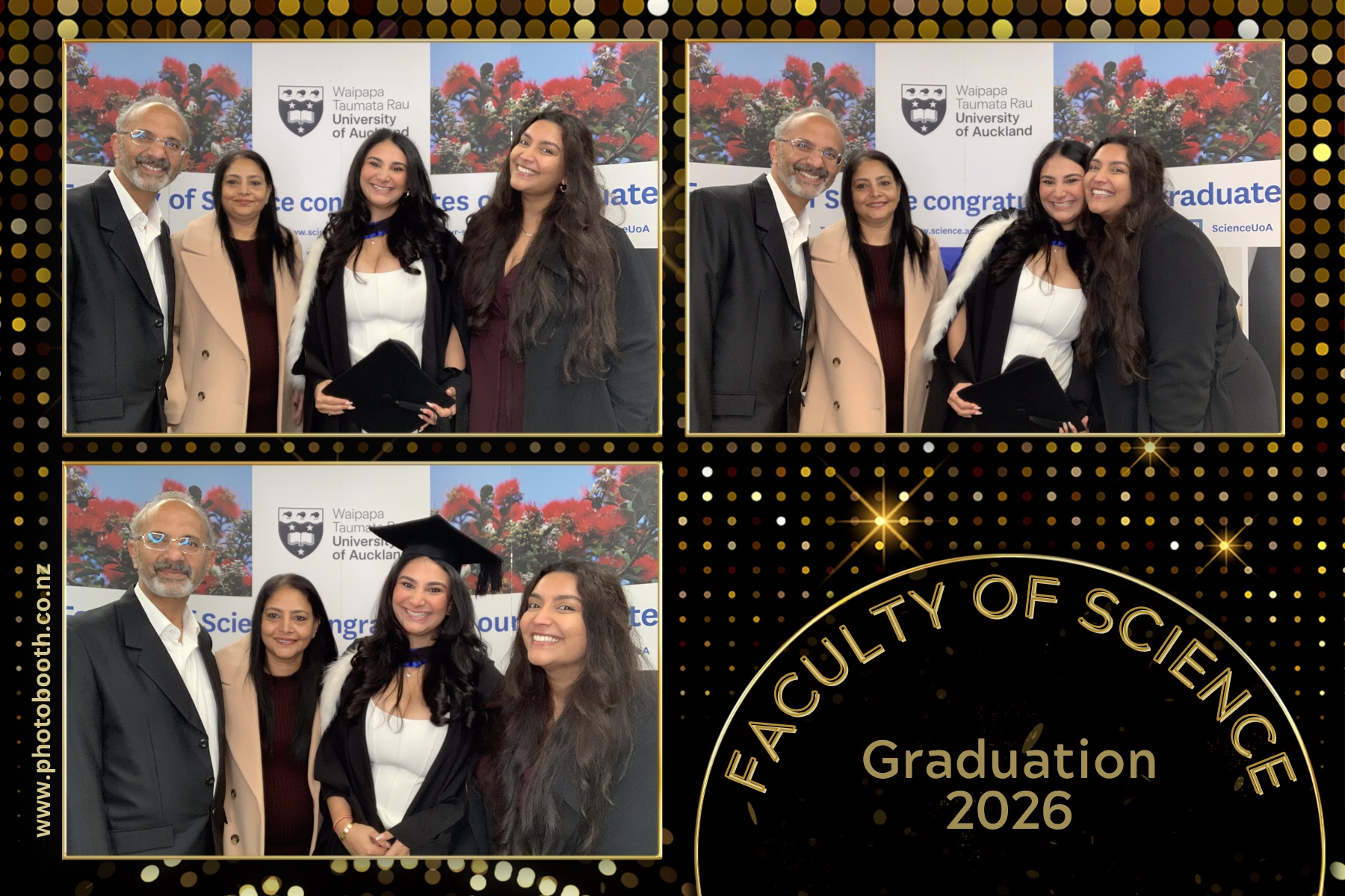 UOA Faculty of Science Graduation 2026 | View more photos from the event at gallery.photobooth.co.nz/u/SelfieCentral/UOA-Faculty-of-Science-Graduation-2026