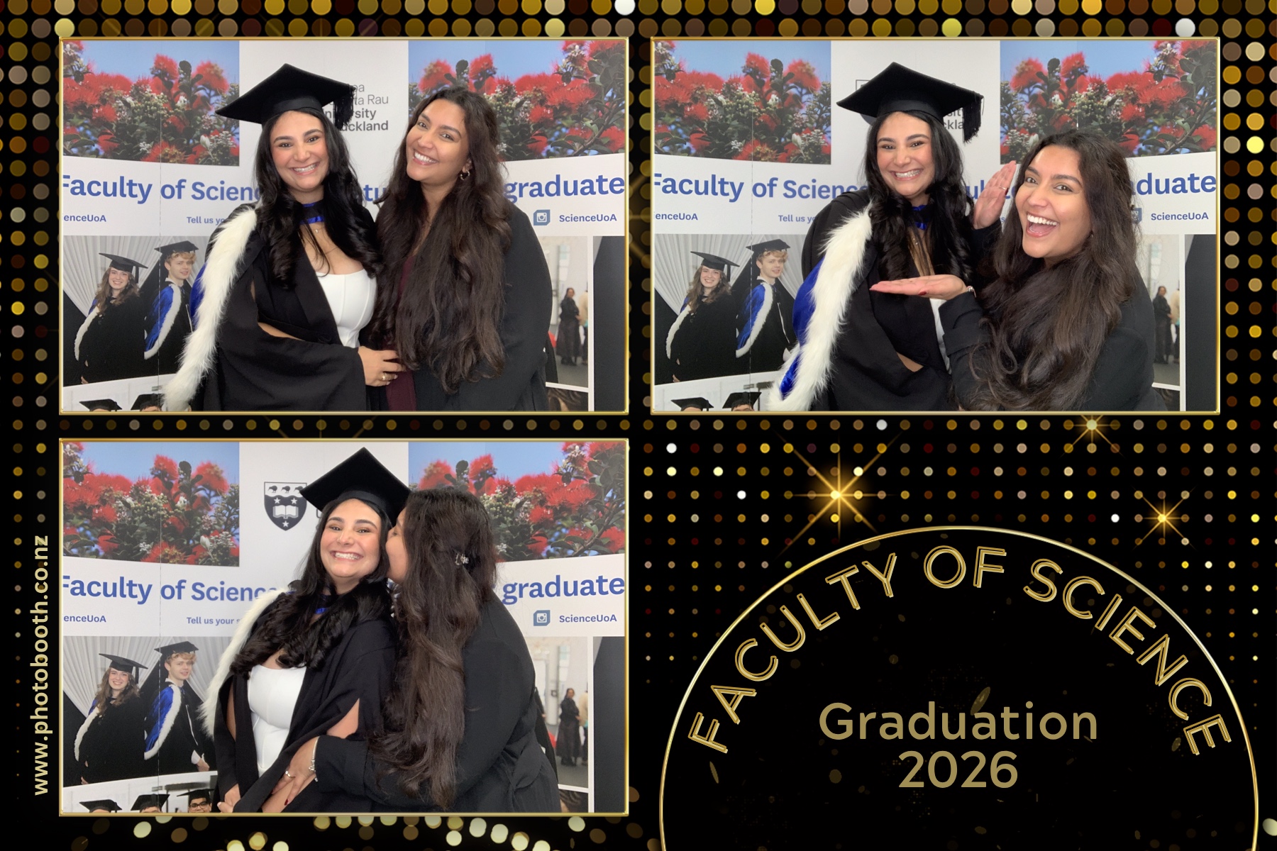 UOA Faculty of Science Graduation 2026 | View more photos from the event at gallery.photobooth.co.nz/u/SelfieCentral/UOA-Faculty-of-Science-Graduation-2026