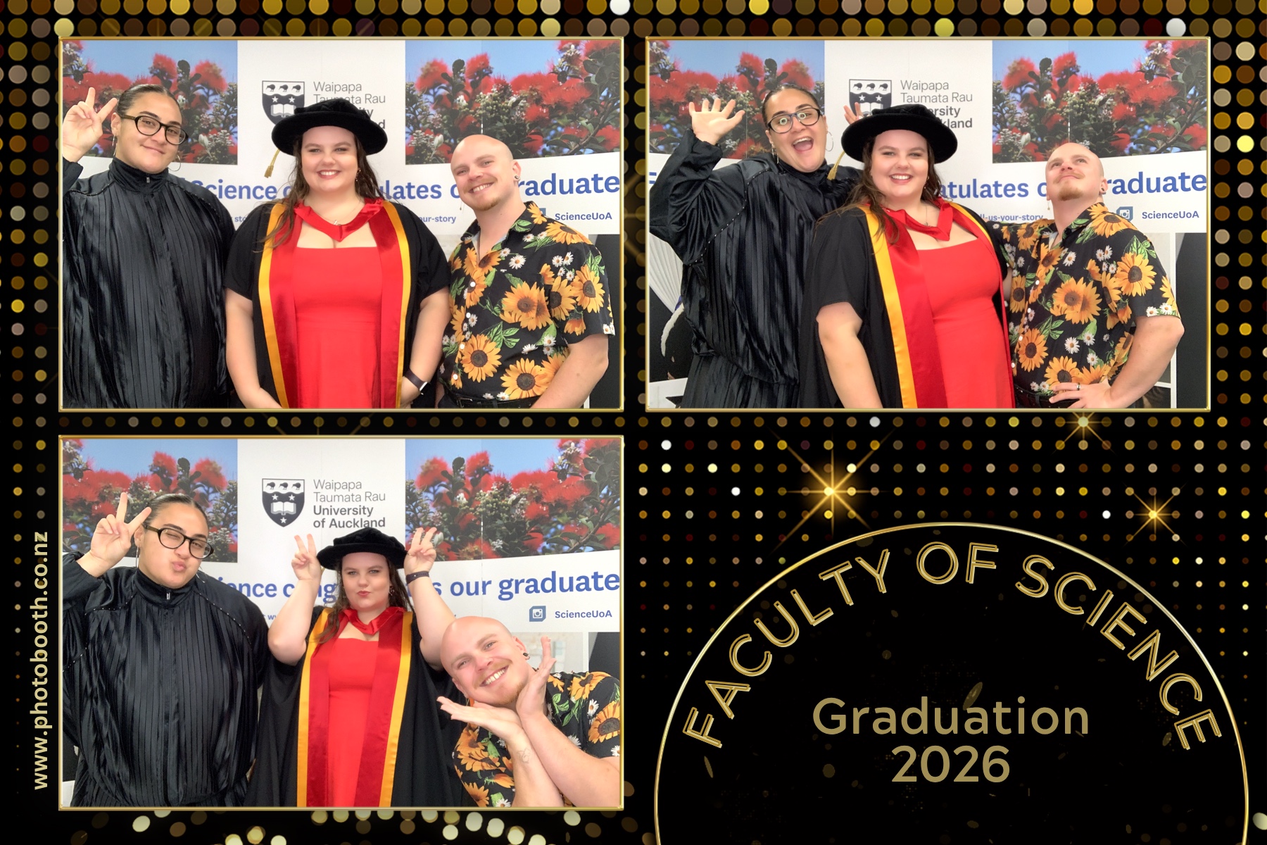 UOA Faculty of Science Graduation 2026 | View more photos from the event at gallery.photobooth.co.nz/u/SelfieCentral/UOA-Faculty-of-Science-Graduation-2026