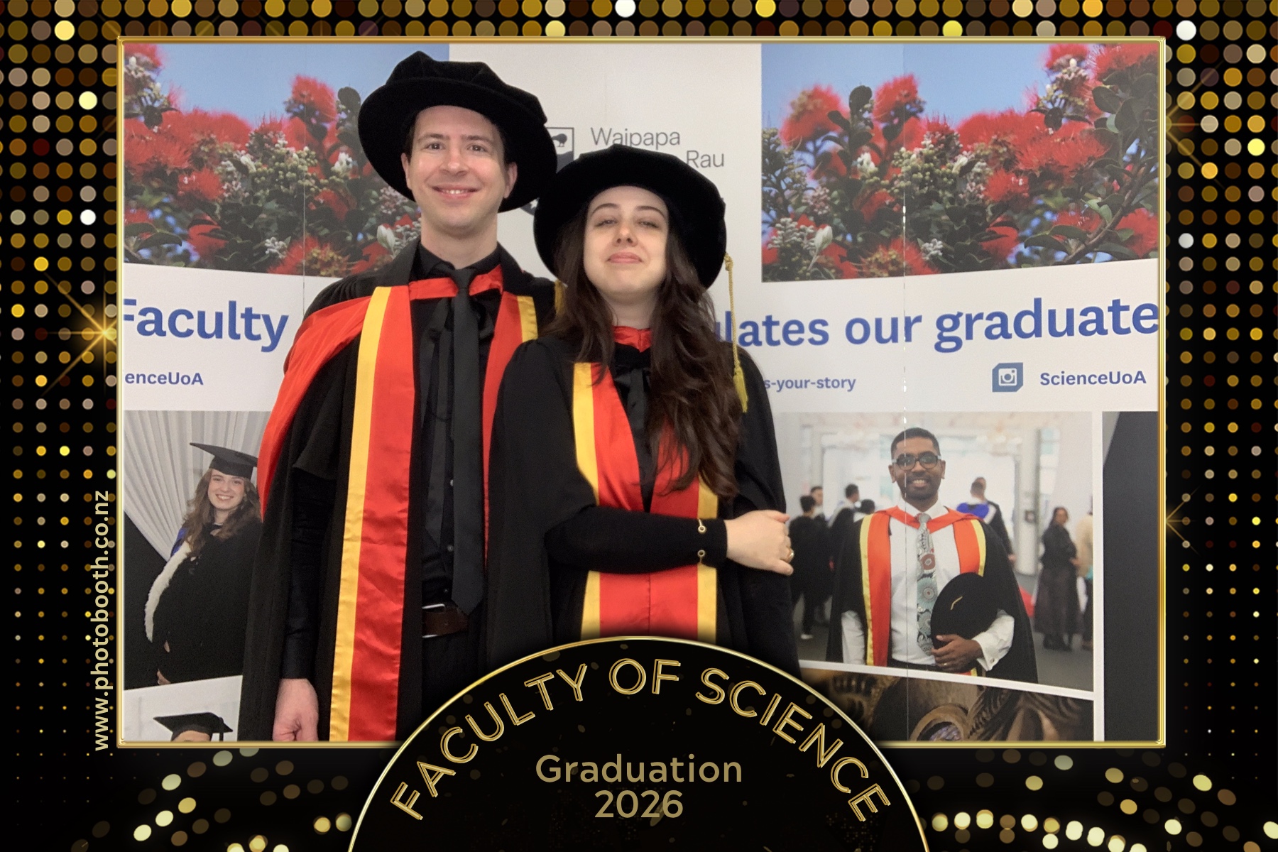 UOA Faculty of Science Graduation 2026 | View more photos from the event at gallery.photobooth.co.nz/u/SelfieCentral/UOA-Faculty-of-Science-Graduation-2026