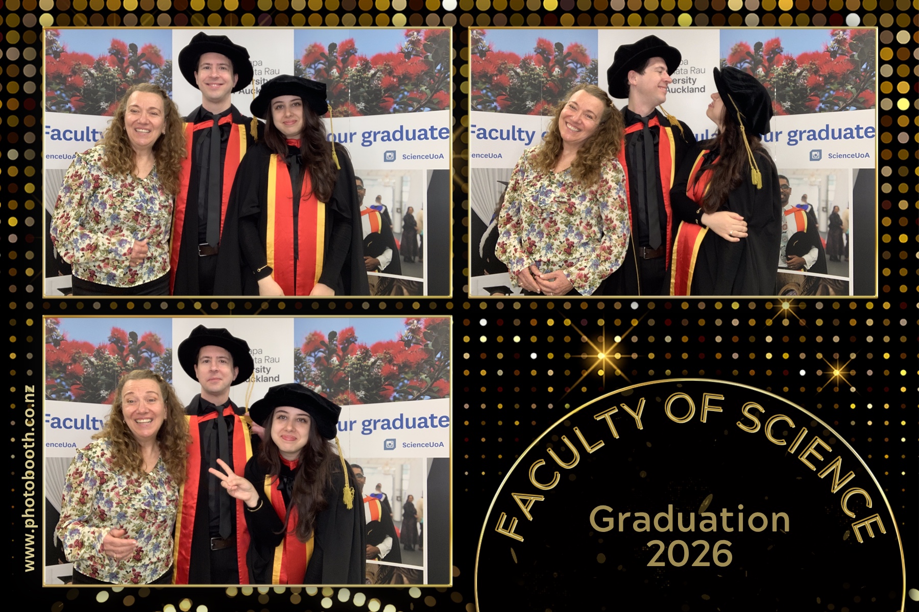 UOA Faculty of Science Graduation 2026 | View more photos from the event at gallery.photobooth.co.nz/u/SelfieCentral/UOA-Faculty-of-Science-Graduation-2026