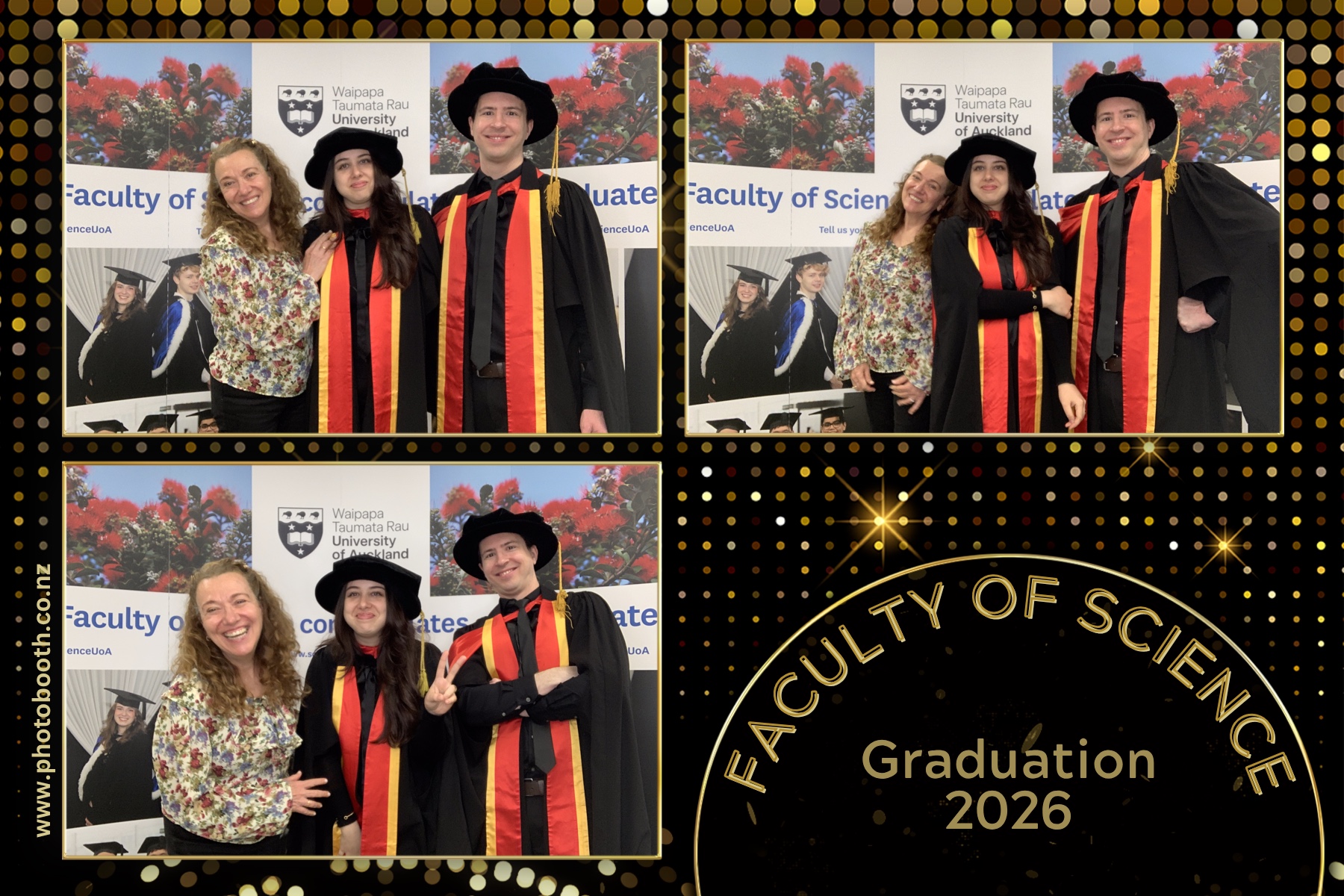 UOA Faculty of Science Graduation 2026 | View more photos from the event at gallery.photobooth.co.nz/u/SelfieCentral/UOA-Faculty-of-Science-Graduation-2026