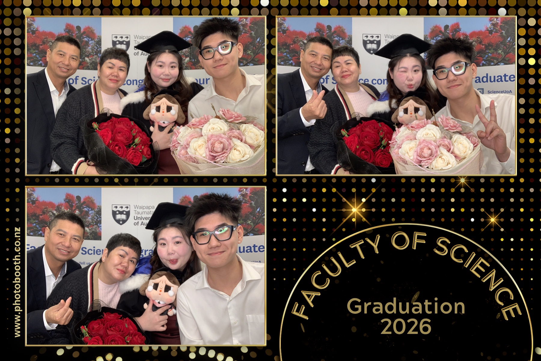 UOA Faculty of Science Graduation 2026 | View more photos from the event at gallery.photobooth.co.nz/u/SelfieCentral/UOA-Faculty-of-Science-Graduation-2026