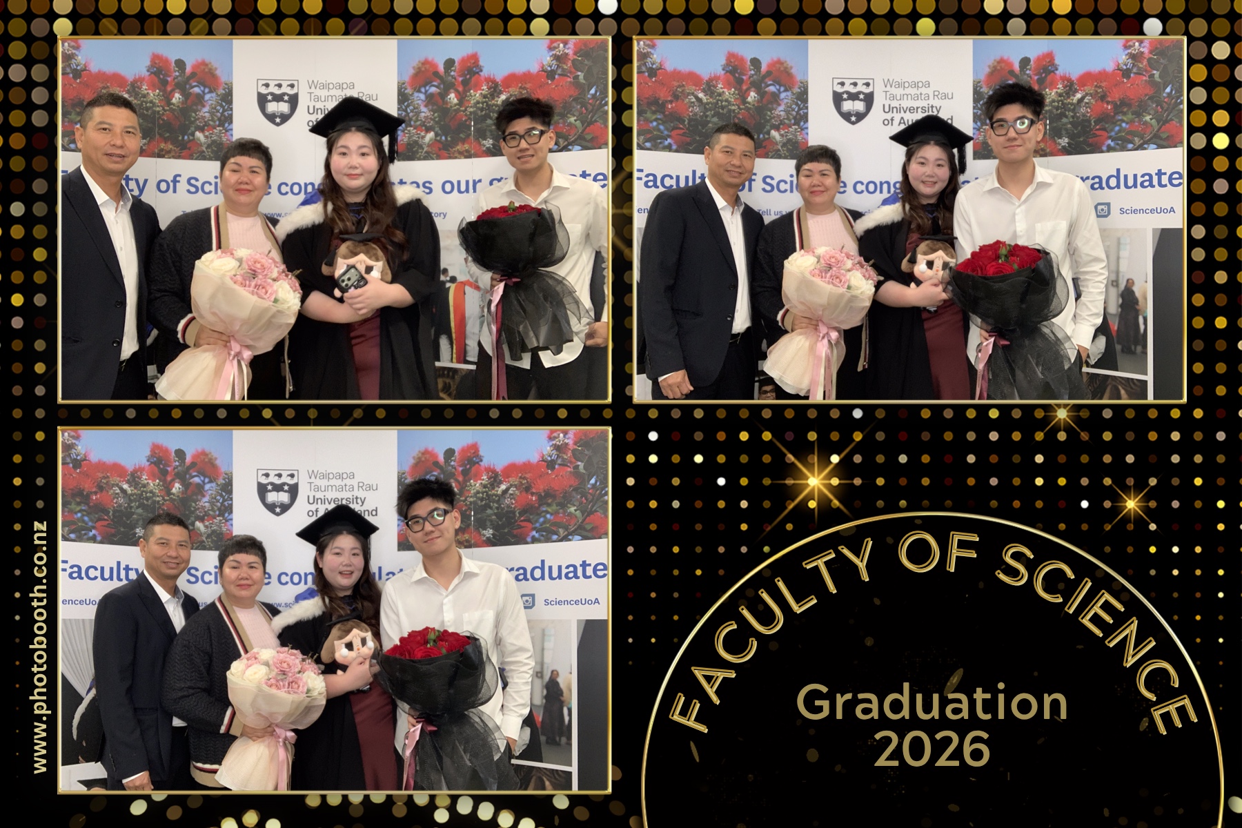 UOA Faculty of Science Graduation 2026 | View more photos from the event at gallery.photobooth.co.nz/u/SelfieCentral/UOA-Faculty-of-Science-Graduation-2026