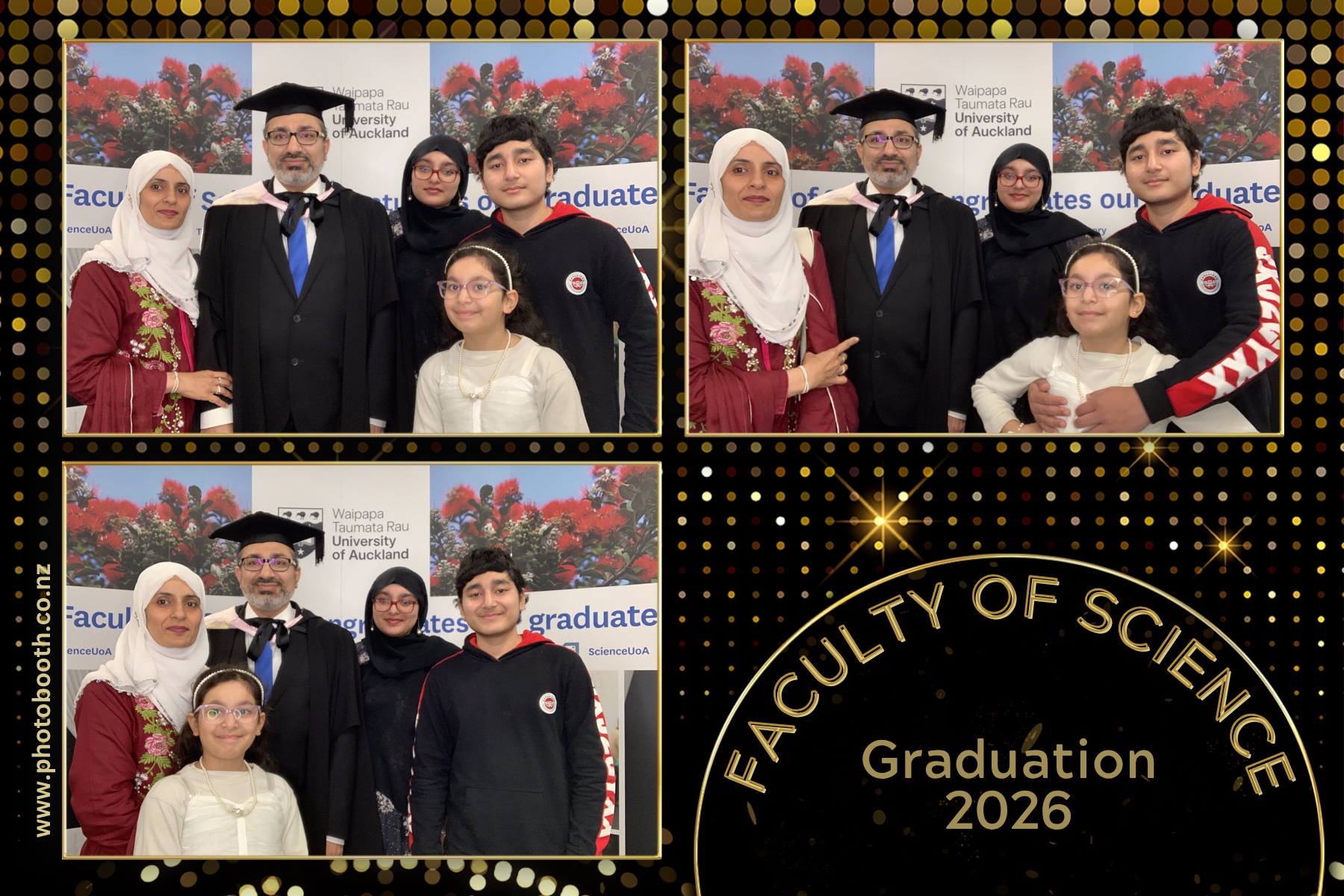 UOA Faculty of Science Graduation 2026 | View more photos from the event at gallery.photobooth.co.nz/u/SelfieCentral/UOA-Faculty-of-Science-Graduation-2026