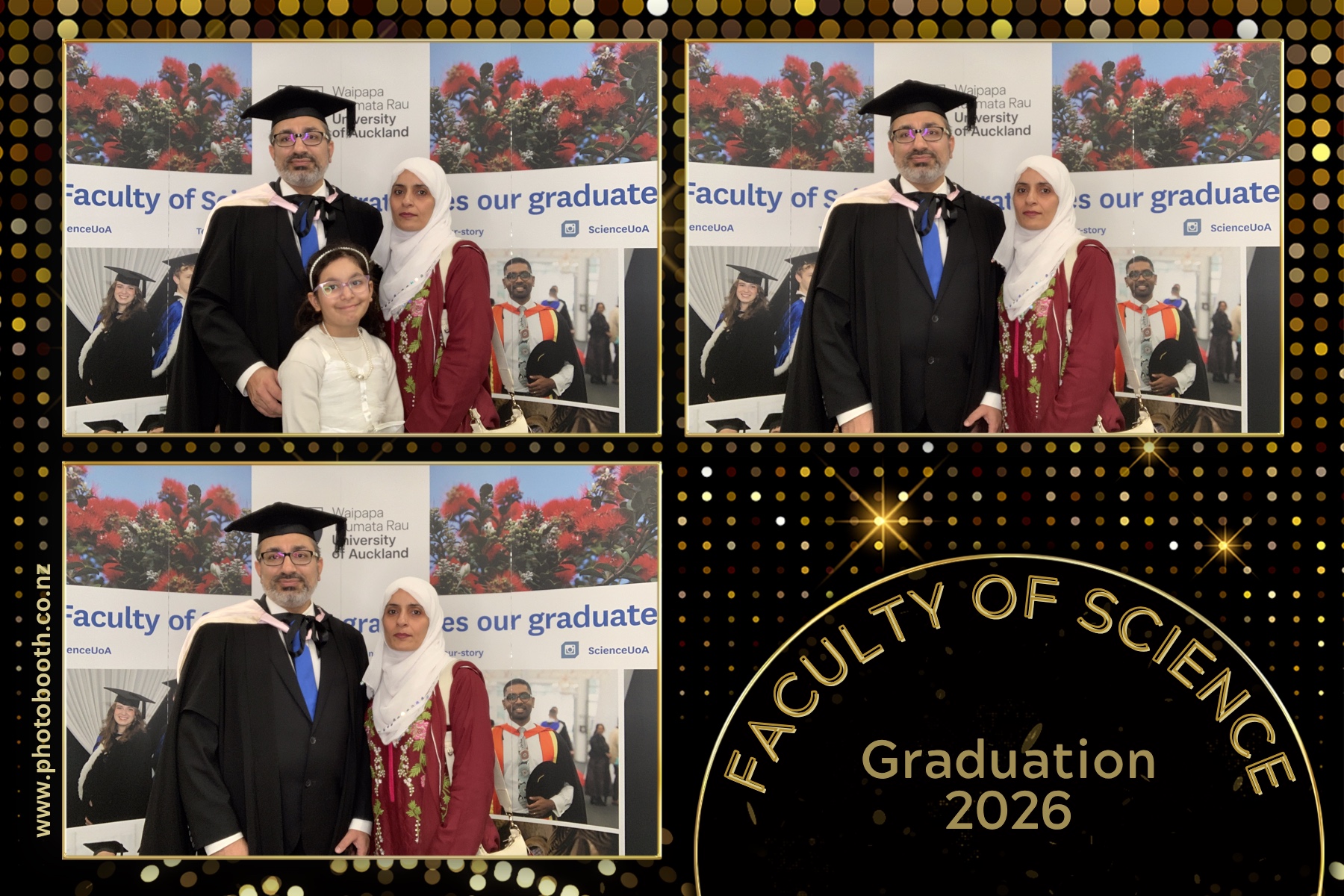 UOA Faculty of Science Graduation 2026 | View more photos from the event at gallery.photobooth.co.nz/u/SelfieCentral/UOA-Faculty-of-Science-Graduation-2026