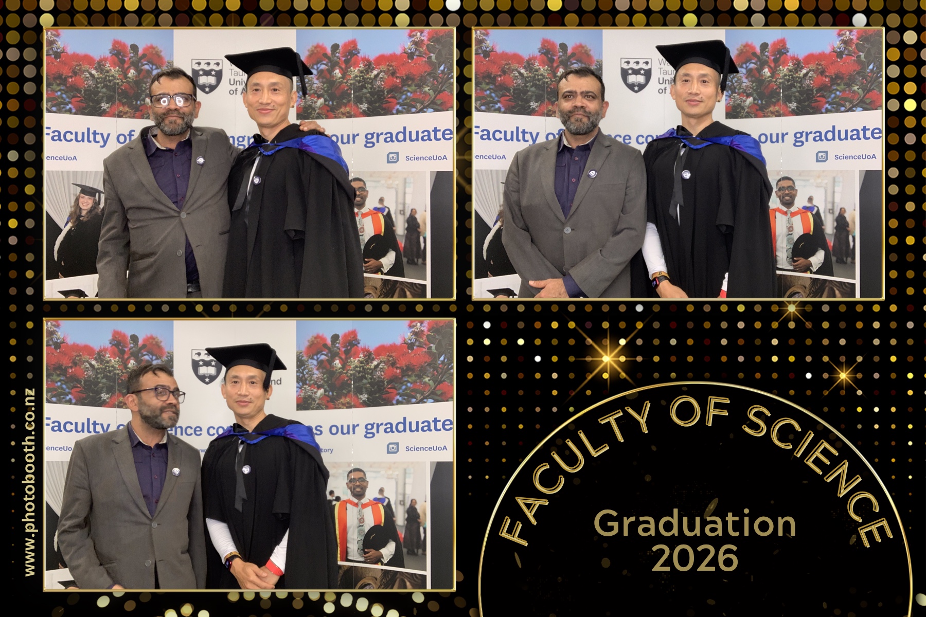 UOA Faculty of Science Graduation 2026 | View more photos from the event at gallery.photobooth.co.nz/u/SelfieCentral/UOA-Faculty-of-Science-Graduation-2026