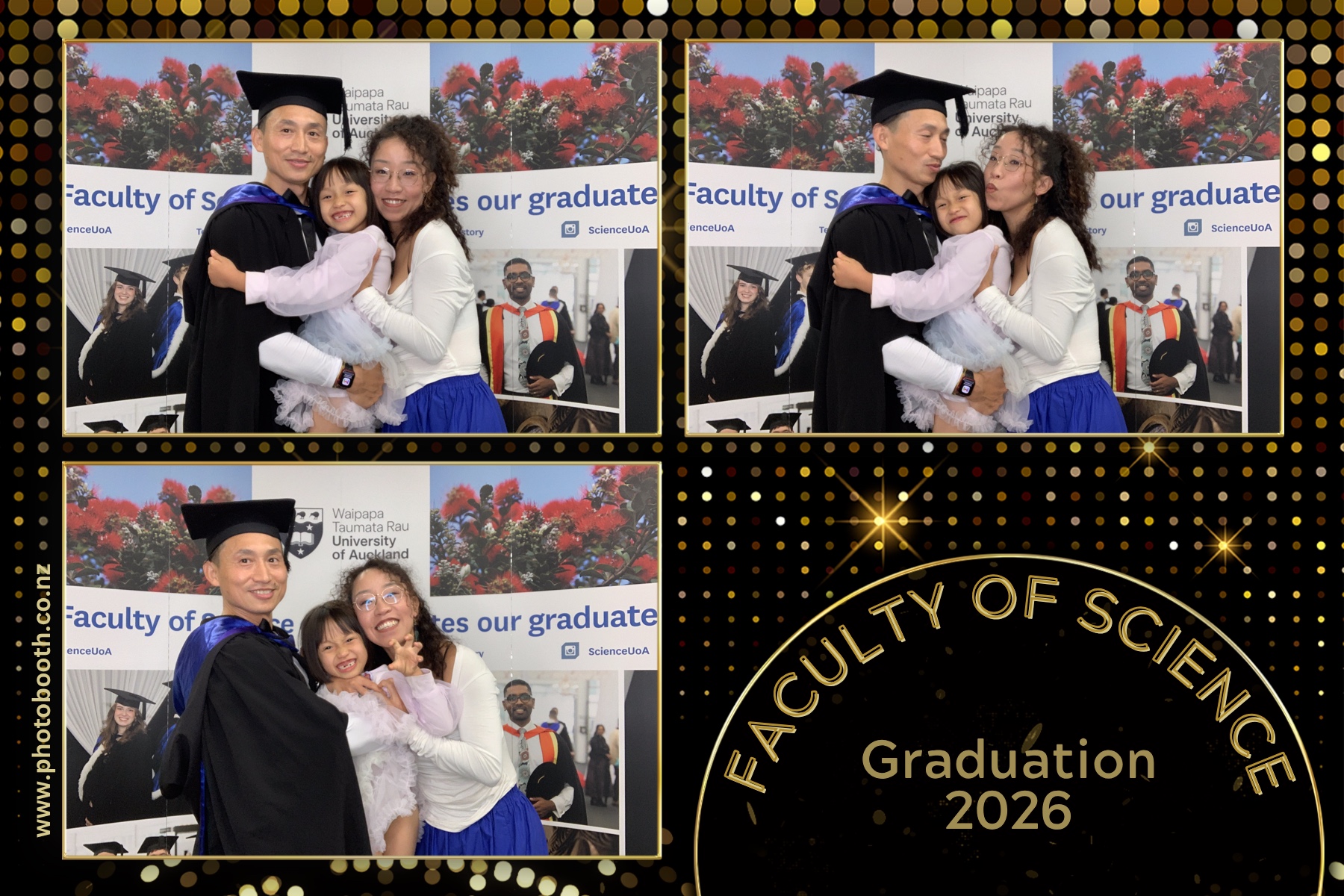 UOA Faculty of Science Graduation 2026 | View more photos from the event at gallery.photobooth.co.nz/u/SelfieCentral/UOA-Faculty-of-Science-Graduation-2026