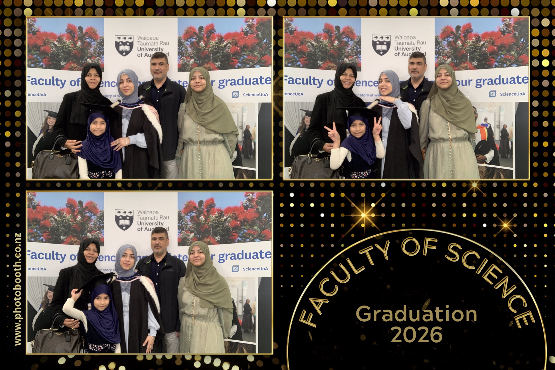 UOA Faculty of Science Graduation 2026 | View more photos from the event at gallery.photobooth.co.nz/u/SelfieCentral/UOA-Faculty-of-Science-Graduation-2026