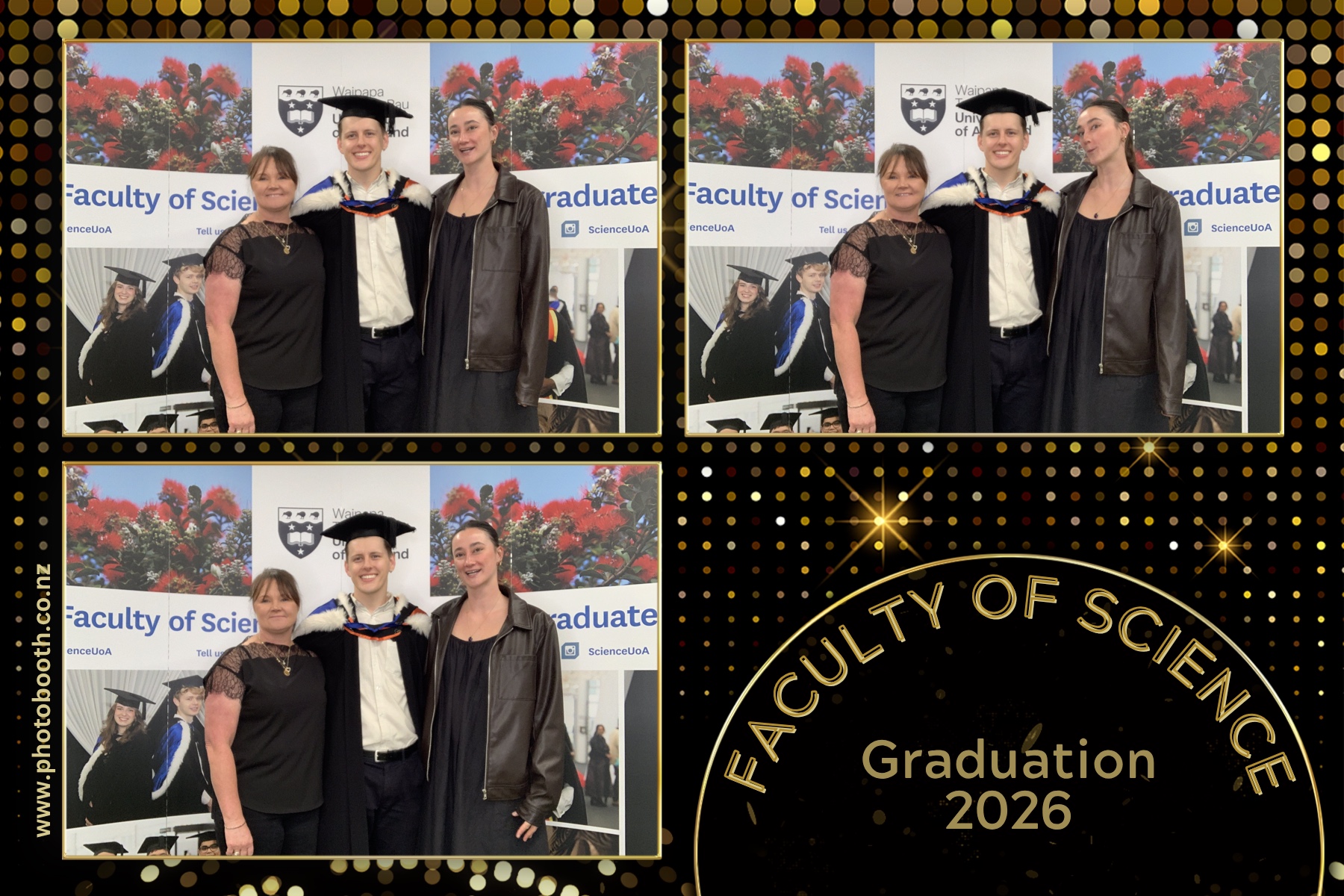 UOA Faculty of Science Graduation 2026 | View more photos from the event at gallery.photobooth.co.nz/u/SelfieCentral/UOA-Faculty-of-Science-Graduation-2026