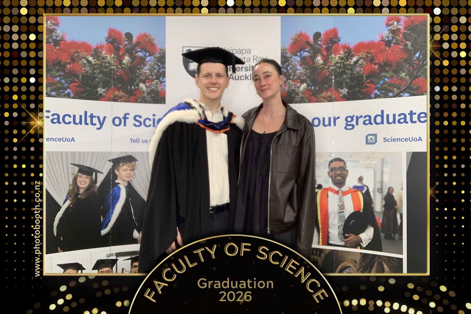 UOA Faculty of Science Graduation 2026 | View more photos from the event at gallery.photobooth.co.nz/u/SelfieCentral/UOA-Faculty-of-Science-Graduation-2026