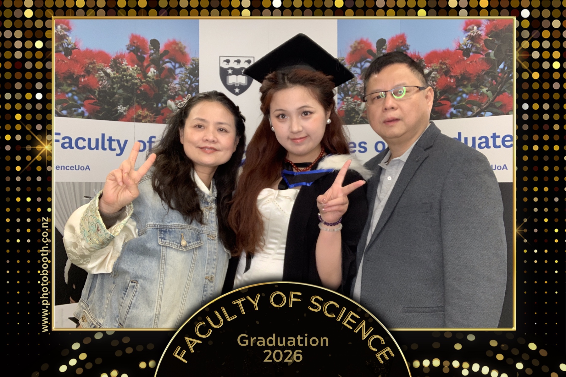 UOA Faculty of Science Graduation 2026 | View more photos from the event at gallery.photobooth.co.nz/u/SelfieCentral/UOA-Faculty-of-Science-Graduation-2026