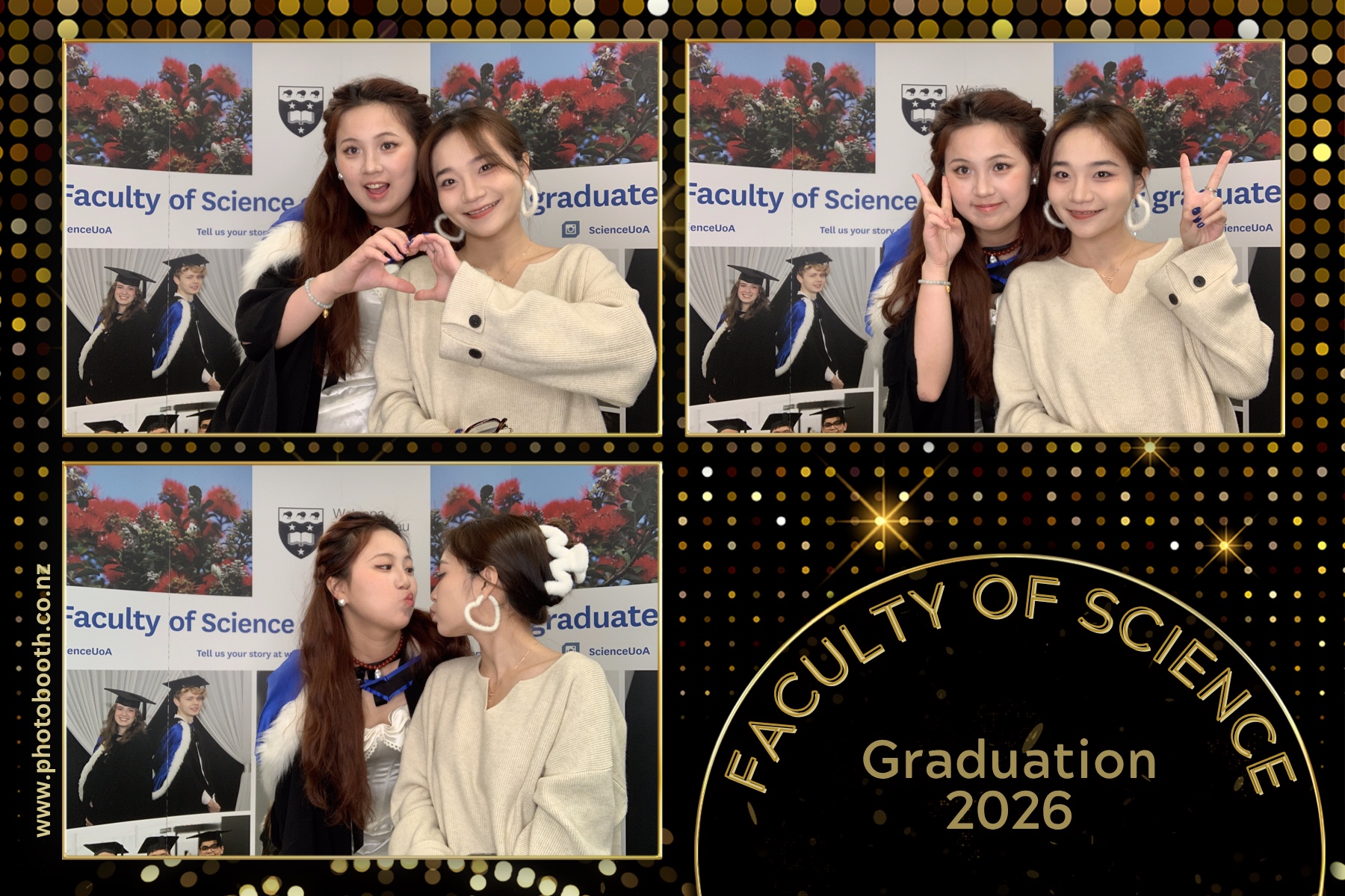 UOA Faculty of Science Graduation 2026 | View more photos from the event at gallery.photobooth.co.nz/u/SelfieCentral/UOA-Faculty-of-Science-Graduation-2026