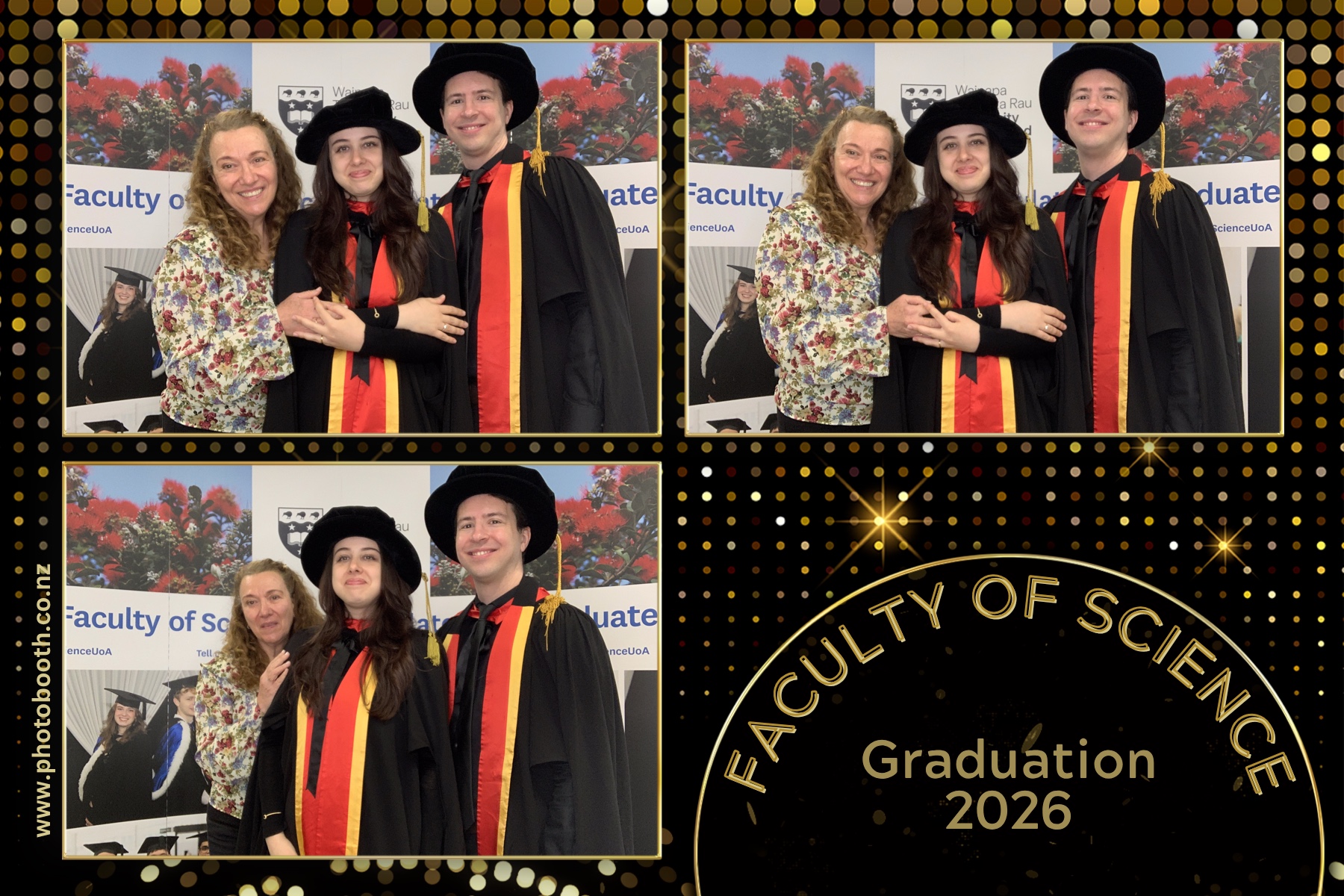 UOA Faculty of Science Graduation 2026 | View more photos from the event at gallery.photobooth.co.nz/u/SelfieCentral/UOA-Faculty-of-Science-Graduation-2026