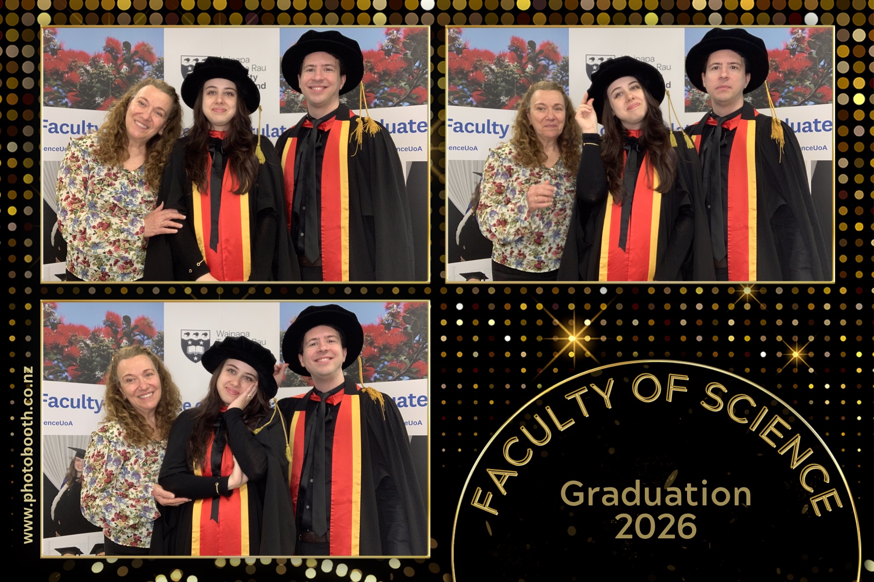 UOA Faculty of Science Graduation 2026 | View more photos from the event at gallery.photobooth.co.nz/u/SelfieCentral/UOA-Faculty-of-Science-Graduation-2026