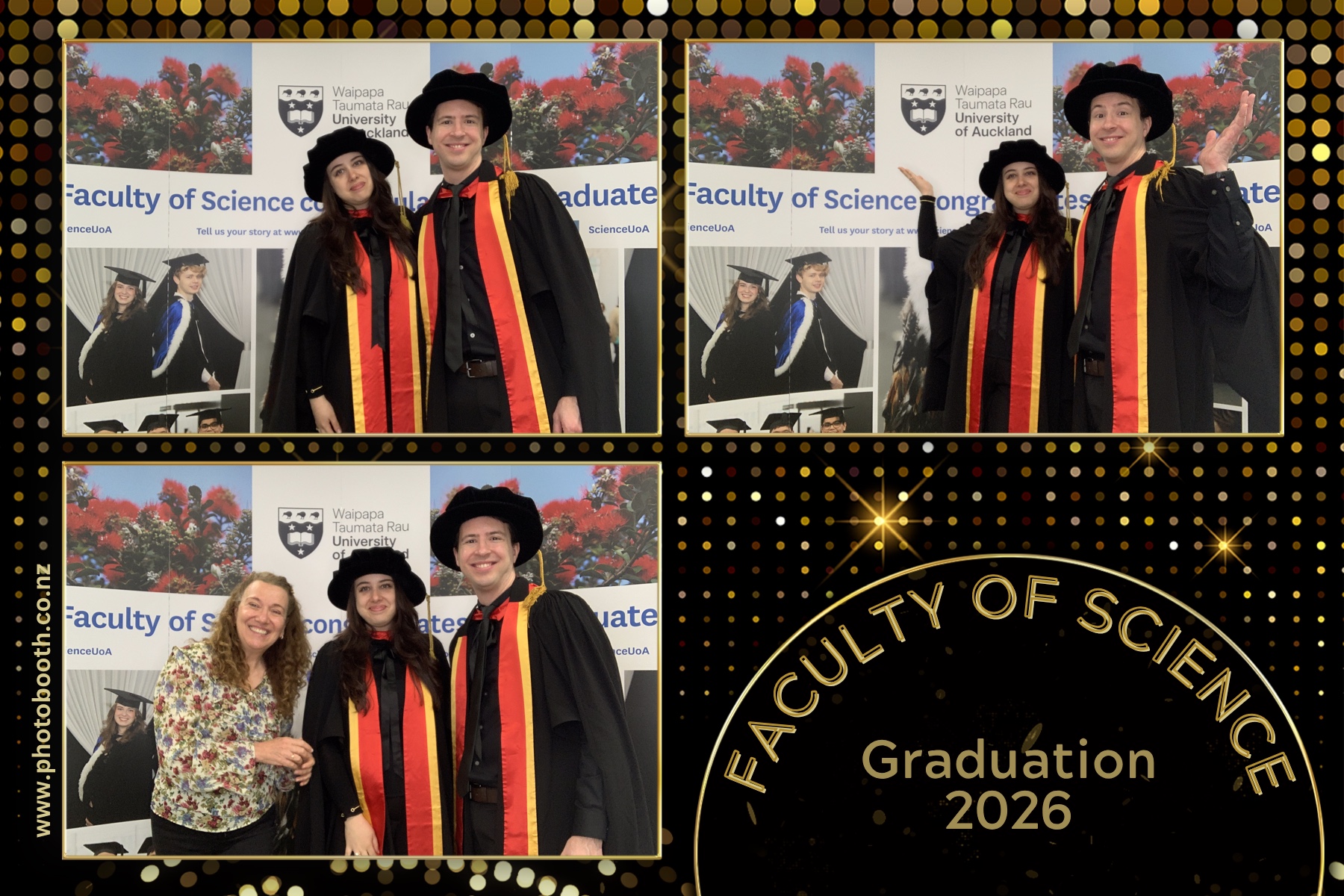 UOA Faculty of Science Graduation 2026 | View more photos from the event at gallery.photobooth.co.nz/u/SelfieCentral/UOA-Faculty-of-Science-Graduation-2026