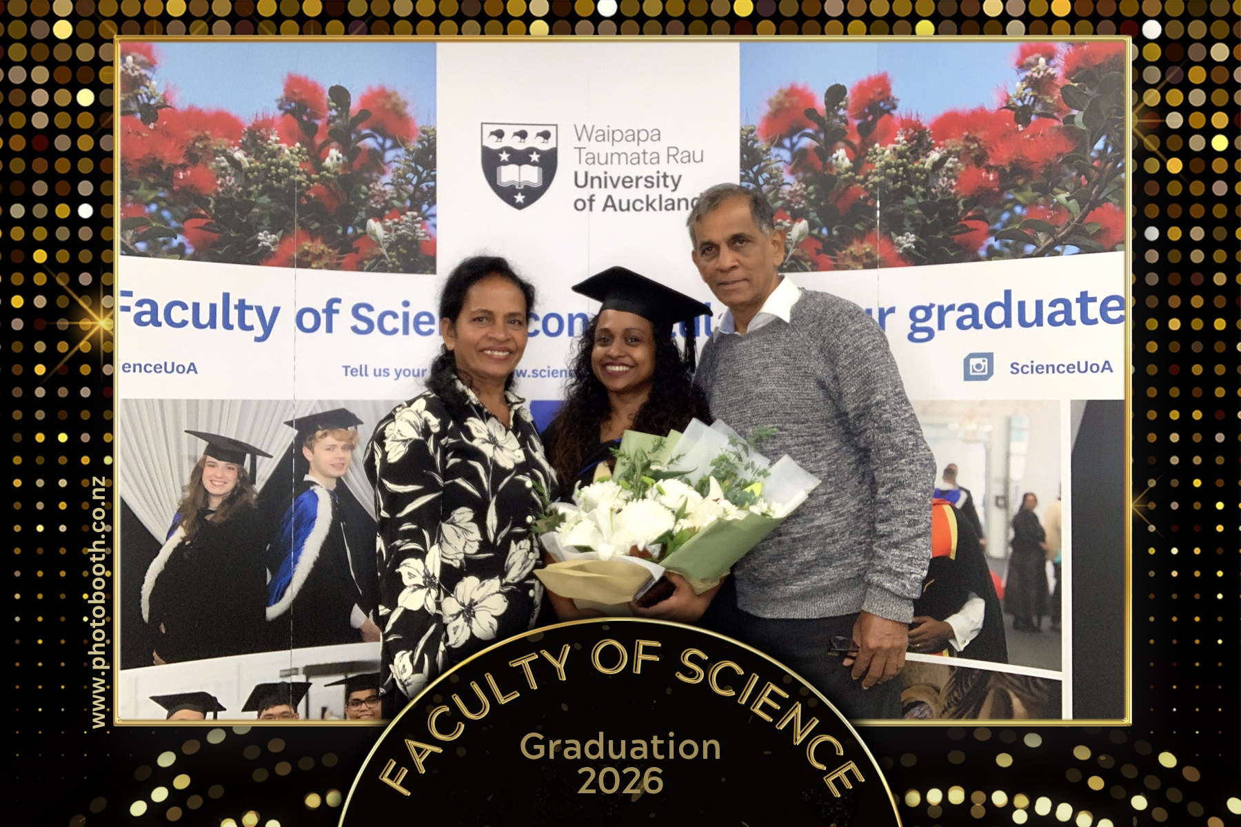 UOA Faculty of Science Graduation 2026 | View more photos from the event at gallery.photobooth.co.nz/u/SelfieCentral/UOA-Faculty-of-Science-Graduation-2026