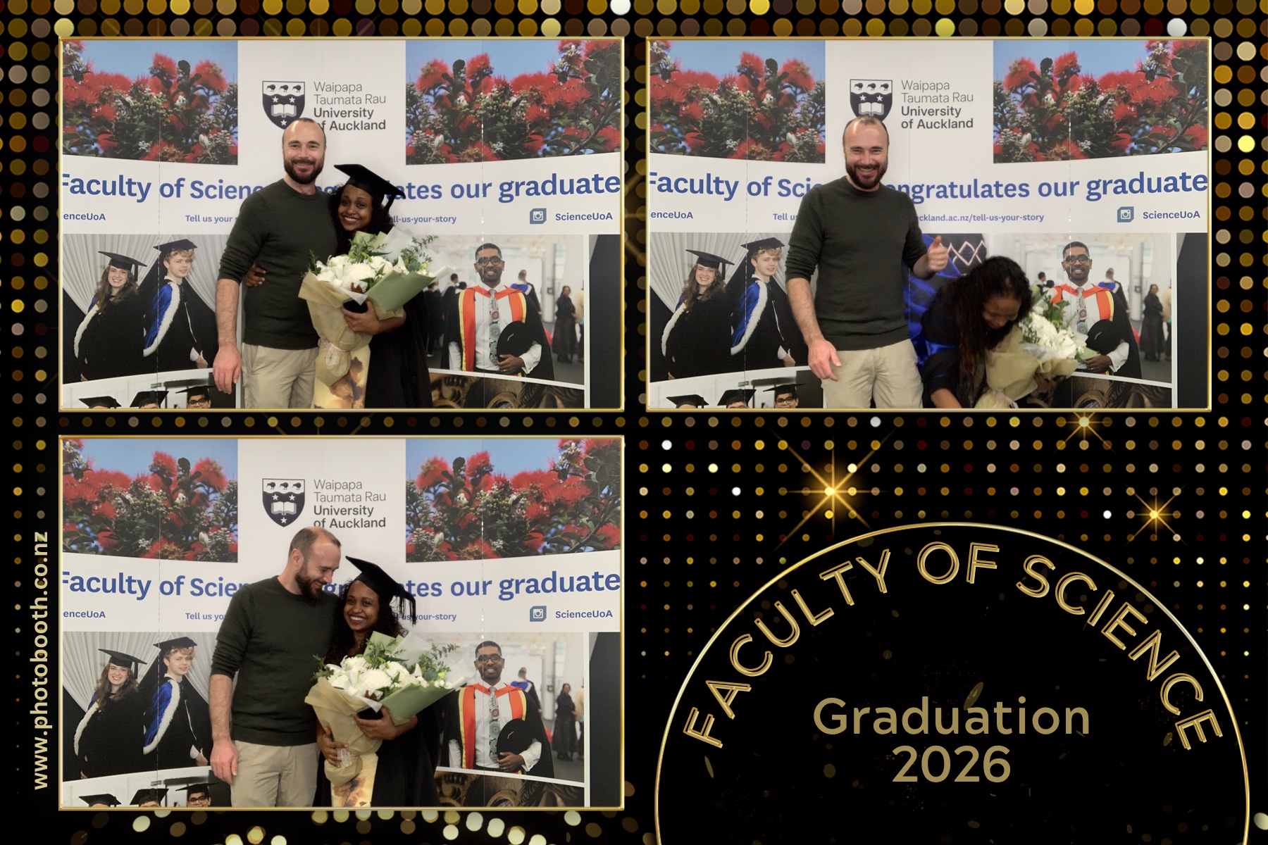 UOA Faculty of Science Graduation 2026 | View more photos from the event at gallery.photobooth.co.nz/u/SelfieCentral/UOA-Faculty-of-Science-Graduation-2026