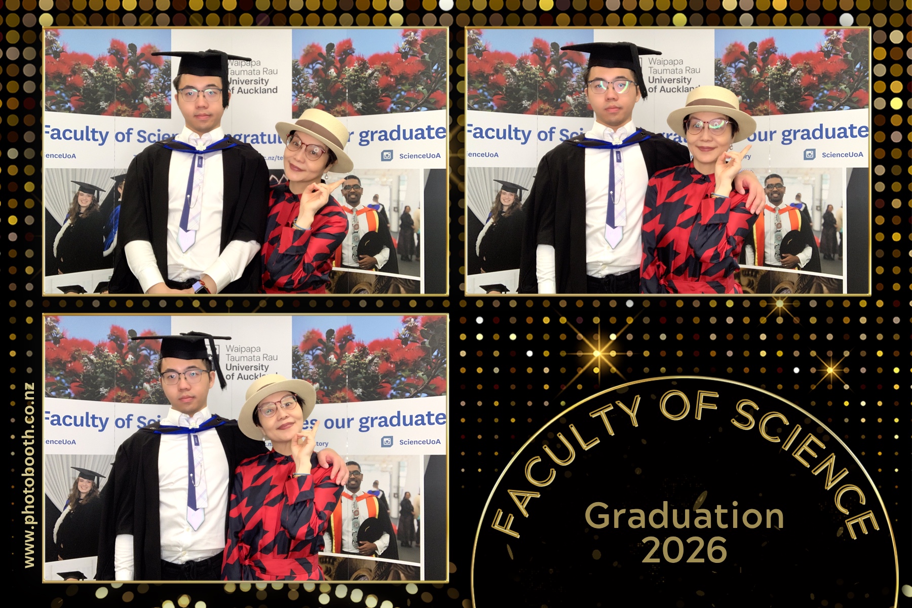 UOA Faculty of Science Graduation 2026 | View more photos from the event at gallery.photobooth.co.nz/u/SelfieCentral/UOA-Faculty-of-Science-Graduation-2026