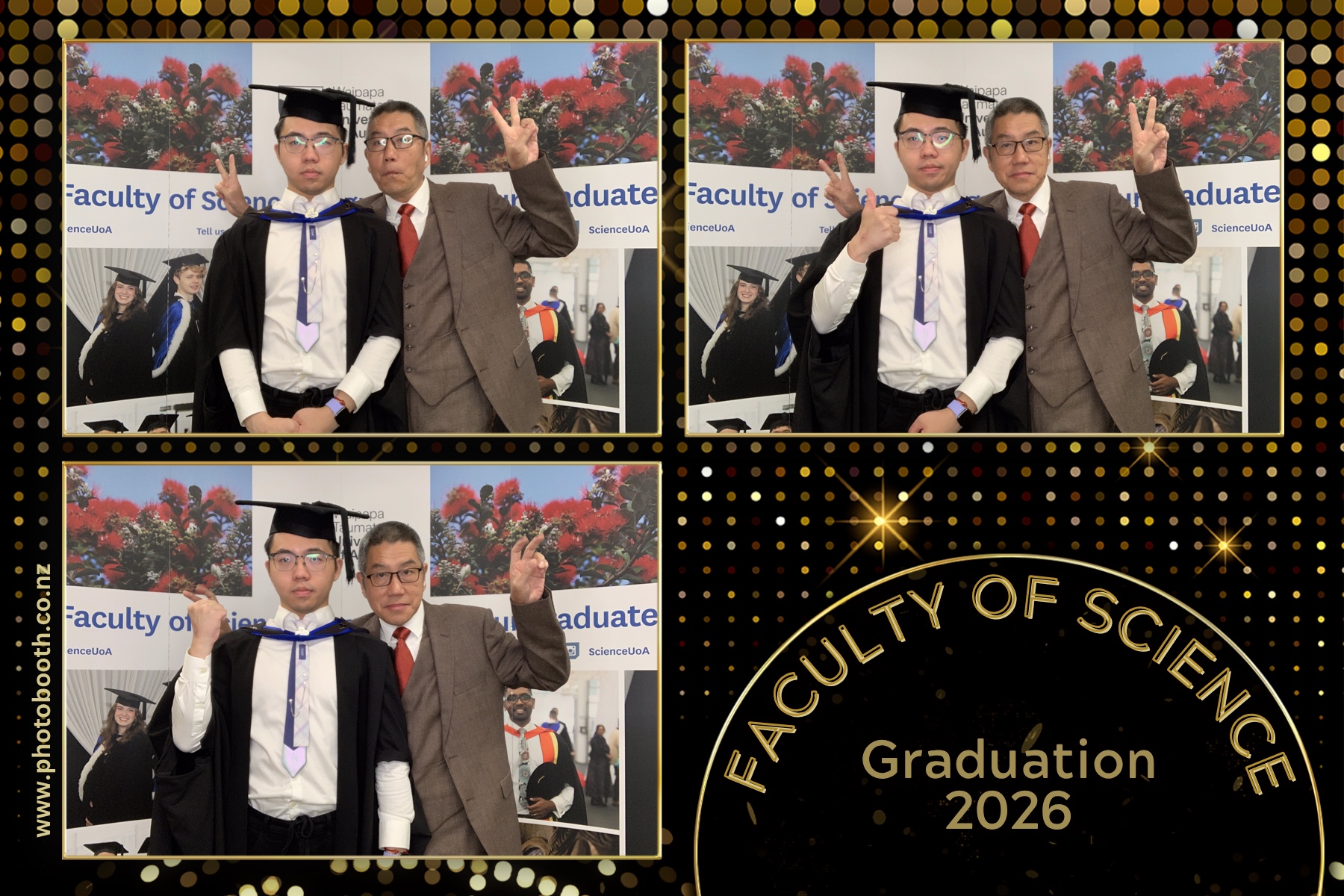 UOA Faculty of Science Graduation 2026 | View more photos from the event at gallery.photobooth.co.nz/u/SelfieCentral/UOA-Faculty-of-Science-Graduation-2026