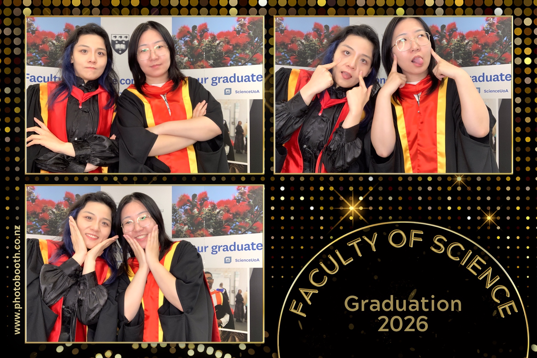 UOA Faculty of Science Graduation 2026 | View more photos from the event at gallery.photobooth.co.nz/u/SelfieCentral/UOA-Faculty-of-Science-Graduation-2026