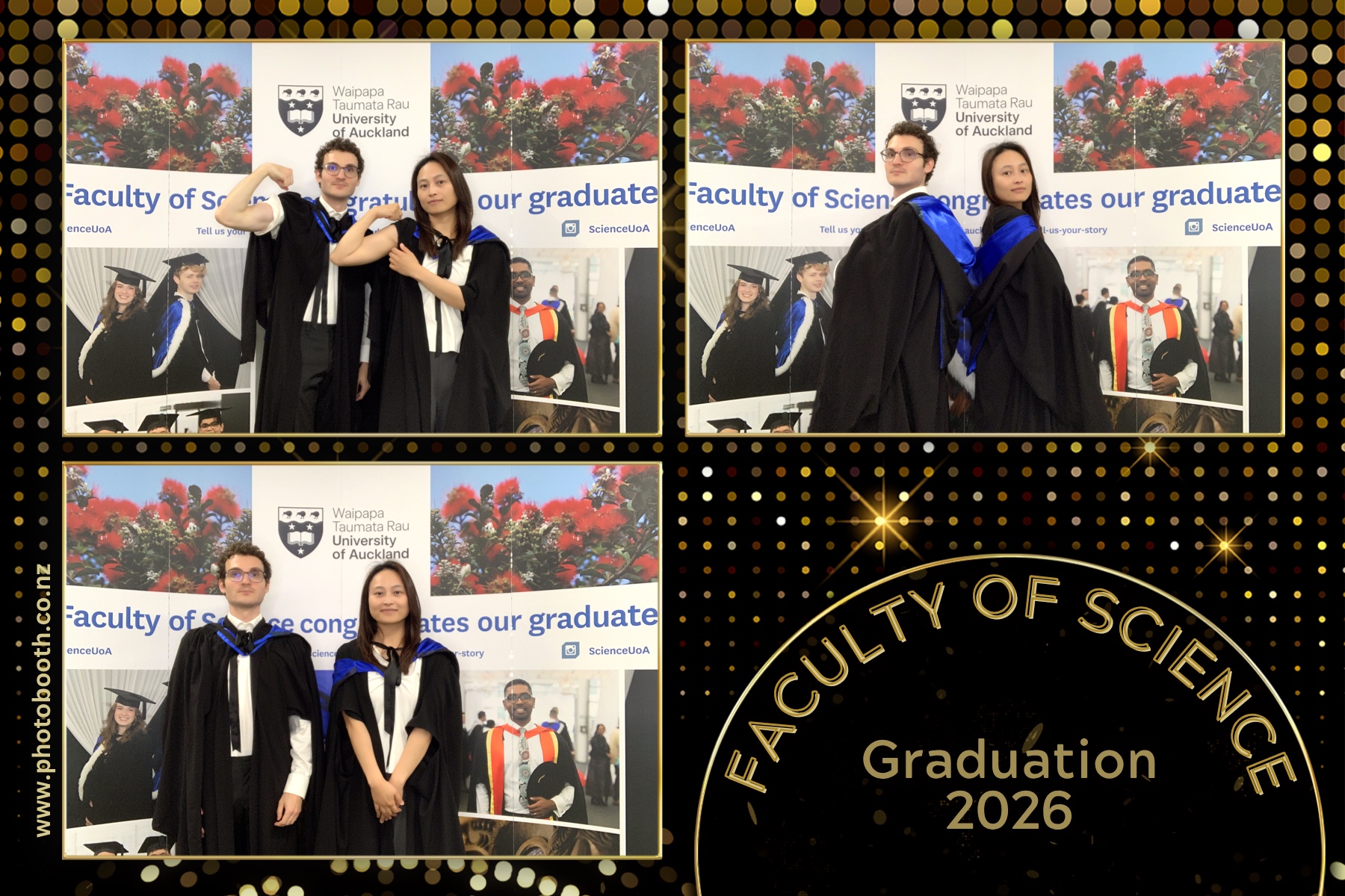 UOA Faculty of Science Graduation 2026 | View more photos from the event at gallery.photobooth.co.nz/u/SelfieCentral/UOA-Faculty-of-Science-Graduation-2026