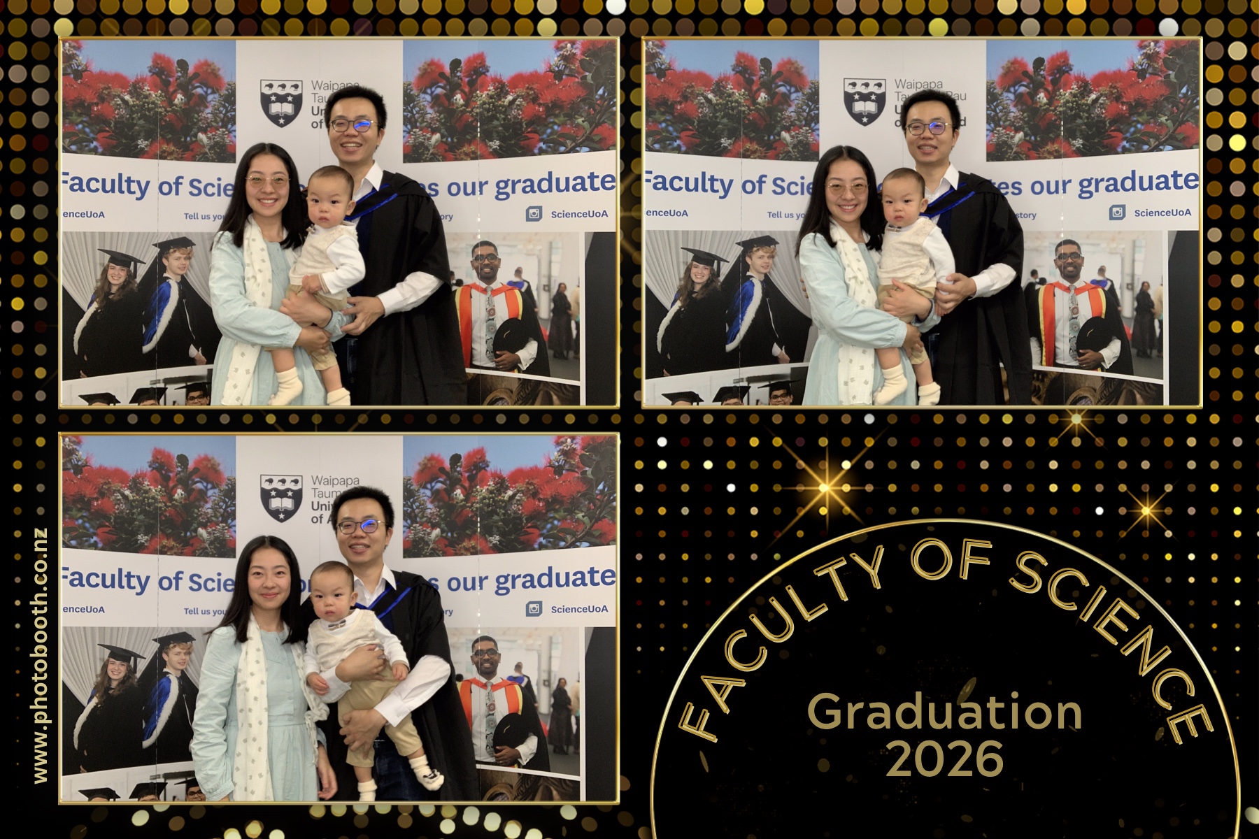 UOA Faculty of Science Graduation 2026 | View more photos from the event at gallery.photobooth.co.nz/u/SelfieCentral/UOA-Faculty-of-Science-Graduation-2026