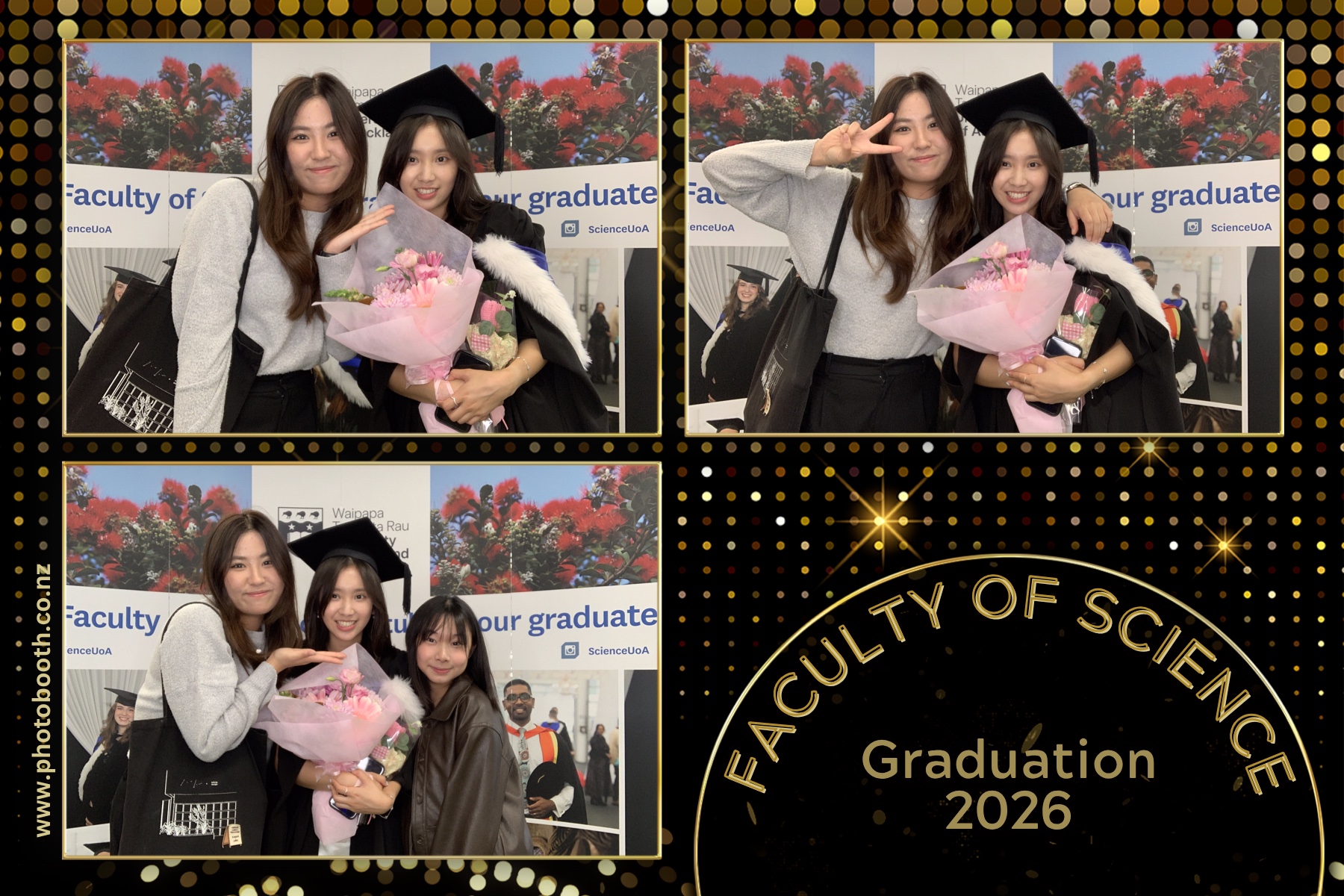 UOA Faculty of Science Graduation 2026 | View more photos from the event at gallery.photobooth.co.nz/u/SelfieCentral/UOA-Faculty-of-Science-Graduation-2026