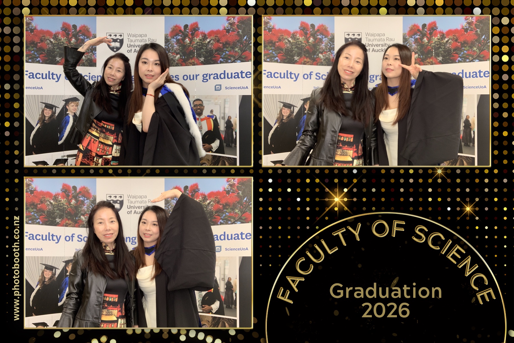 UOA Faculty of Science Graduation 2026 | View more photos from the event at gallery.photobooth.co.nz/u/SelfieCentral/UOA-Faculty-of-Science-Graduation-2026
