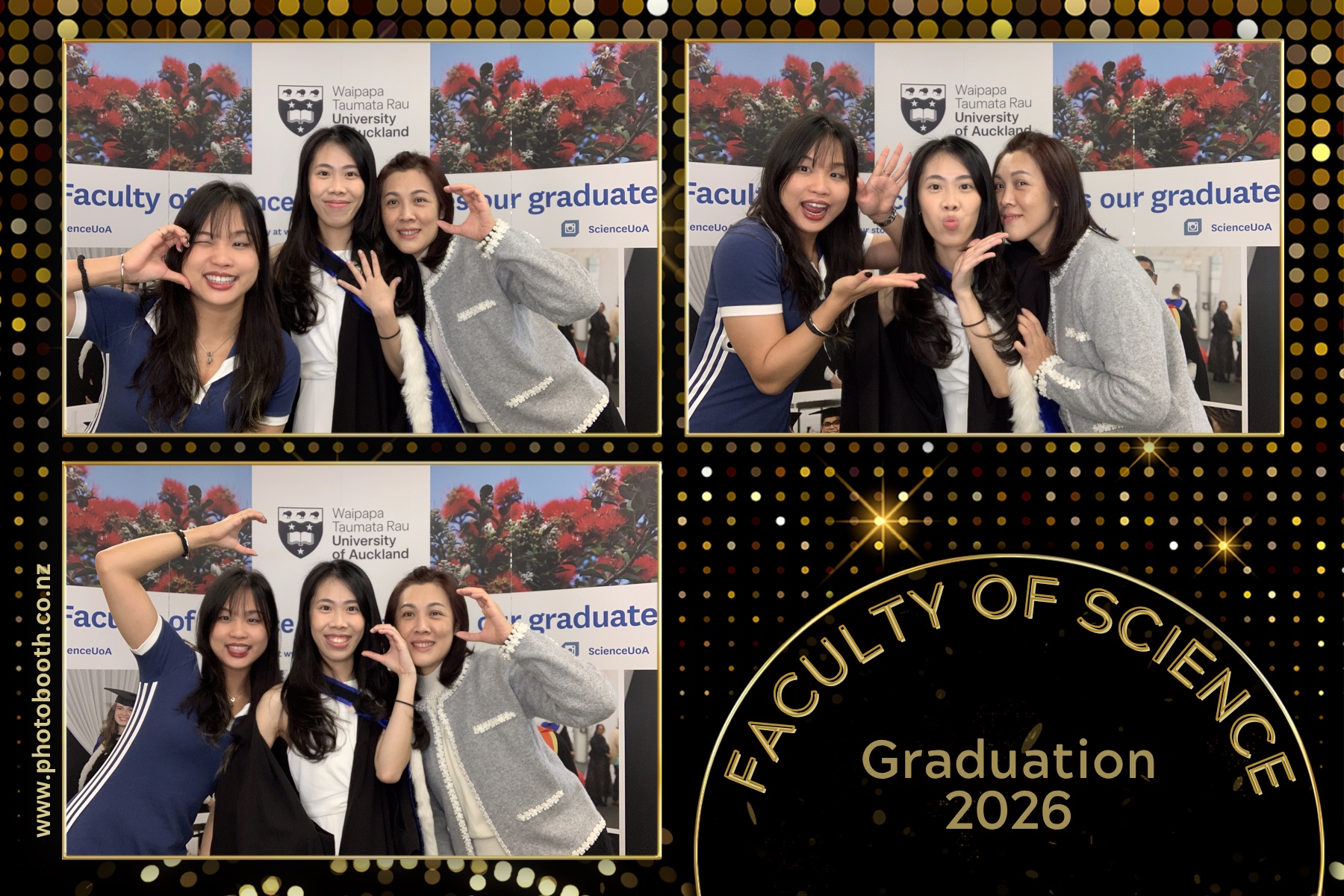 UOA Faculty of Science Graduation 2026 | View more photos from the event at gallery.photobooth.co.nz/u/SelfieCentral/UOA-Faculty-of-Science-Graduation-2026