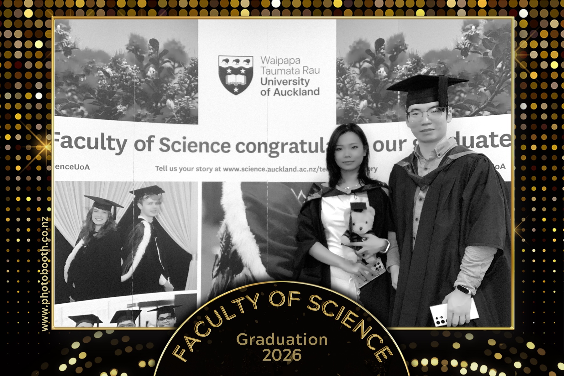 UOA Faculty of Science Graduation 2026 | View more photos from the event at gallery.photobooth.co.nz/u/SelfieCentral/UOA-Faculty-of-Science-Graduation-2026