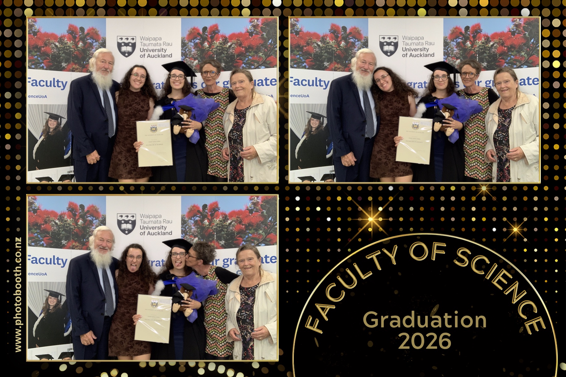 UOA Faculty of Science Graduation 2026 | View more photos from the event at gallery.photobooth.co.nz/u/SelfieCentral/UOA-Faculty-of-Science-Graduation-2026