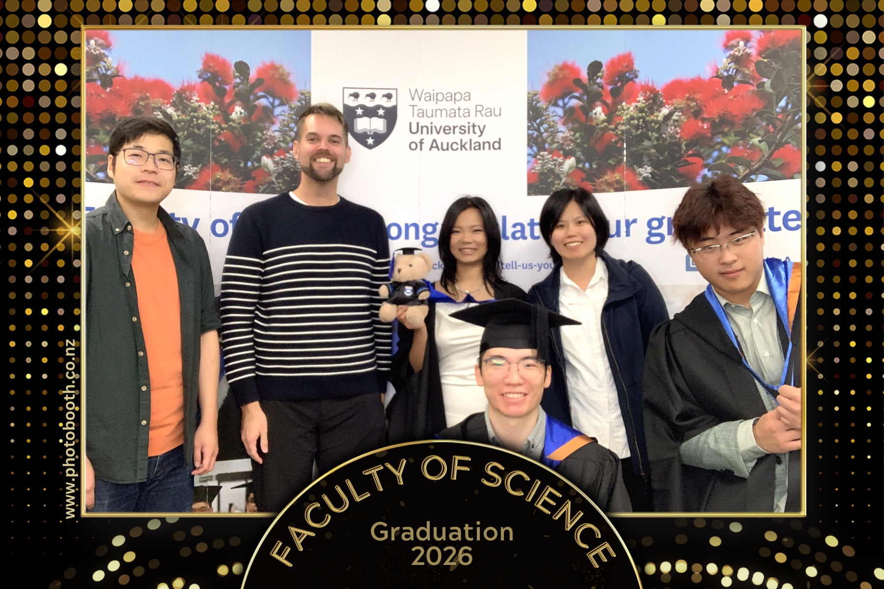 UOA Faculty of Science Graduation 2026 | View more photos from the event at gallery.photobooth.co.nz/u/SelfieCentral/UOA-Faculty-of-Science-Graduation-2026