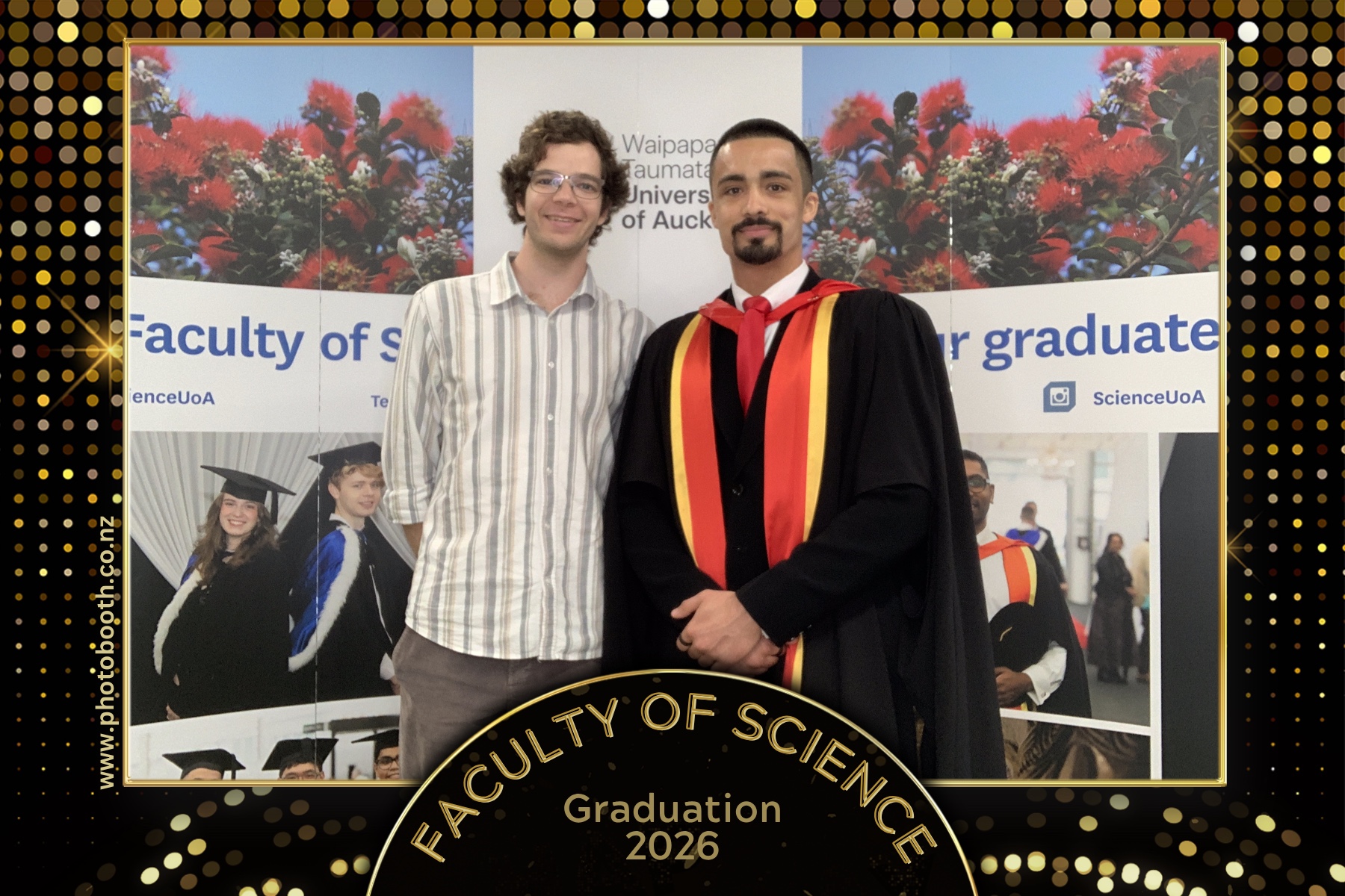 UOA Faculty of Science Graduation 2026 | View more photos from the event at gallery.photobooth.co.nz/u/SelfieCentral/UOA-Faculty-of-Science-Graduation-2026