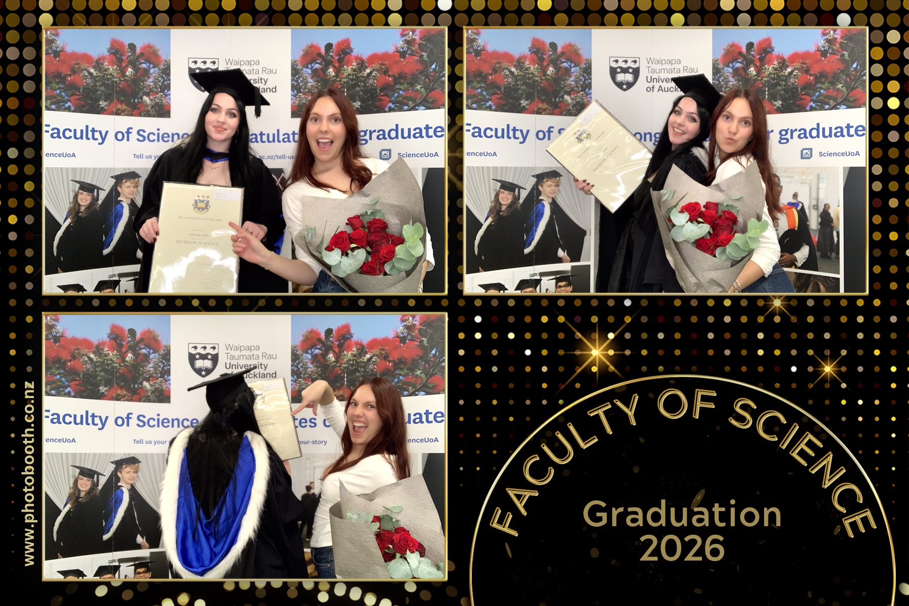 UOA Faculty of Science Graduation 2026 | View more photos from the event at gallery.photobooth.co.nz/u/SelfieCentral/UOA-Faculty-of-Science-Graduation-2026