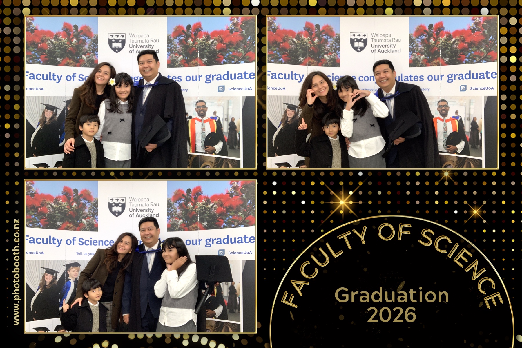 UOA Faculty of Science Graduation 2026 | View more photos from the event at gallery.photobooth.co.nz/u/SelfieCentral/UOA-Faculty-of-Science-Graduation-2026