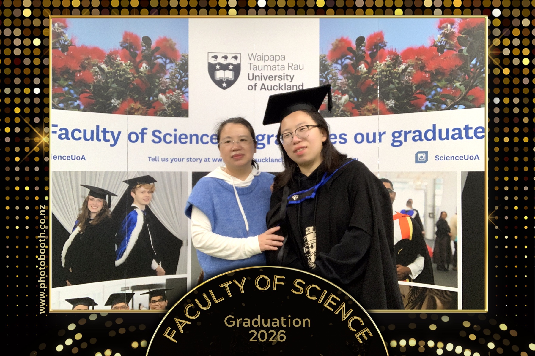 UOA Faculty of Science Graduation 2026 | View more photos from the event at gallery.photobooth.co.nz/u/SelfieCentral/UOA-Faculty-of-Science-Graduation-2026