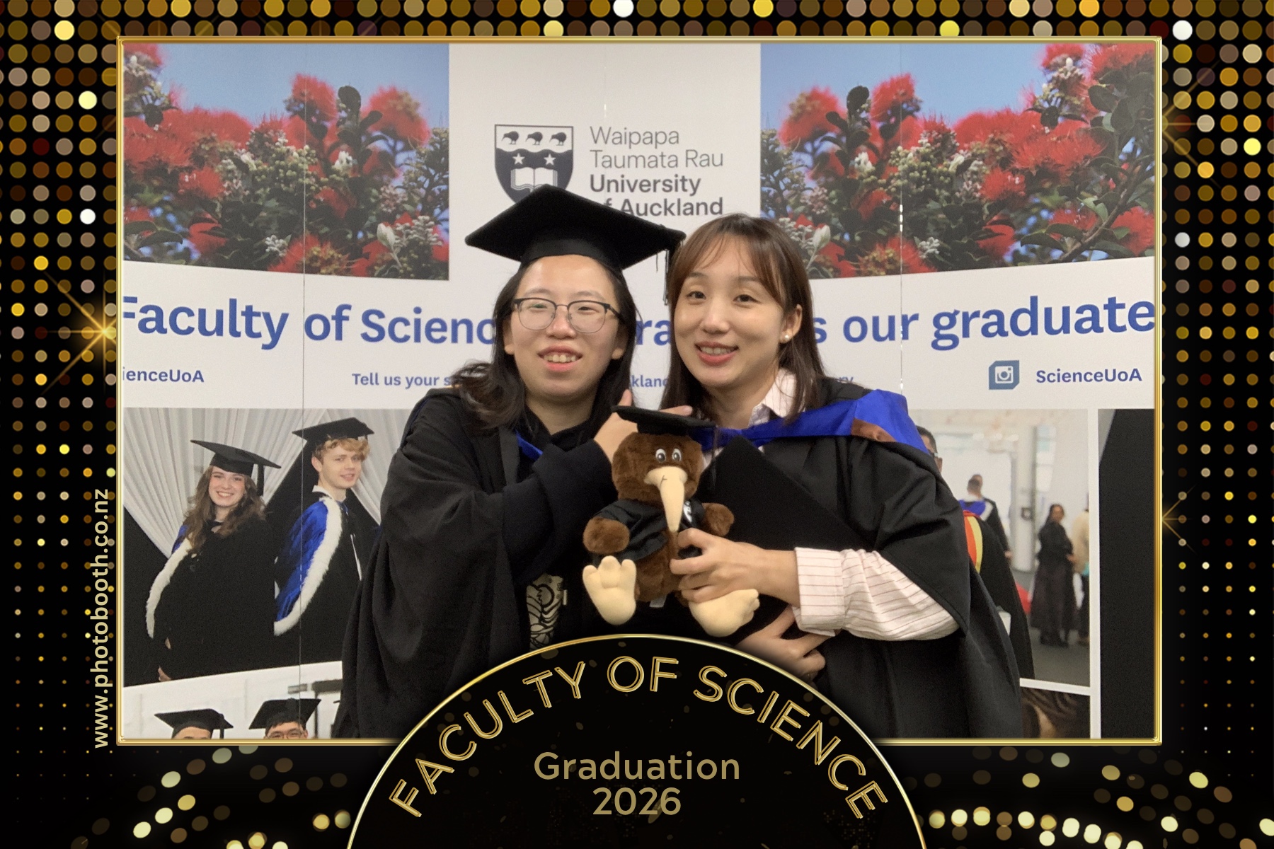 UOA Faculty of Science Graduation 2026 | View more photos from the event at gallery.photobooth.co.nz/u/SelfieCentral/UOA-Faculty-of-Science-Graduation-2026