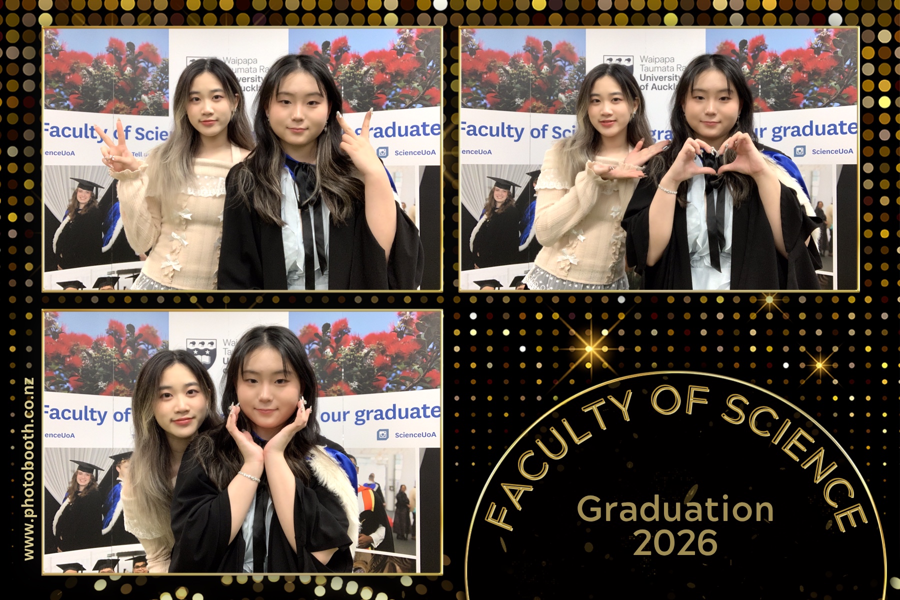 UOA Faculty of Science Graduation 2026 | View more photos from the event at gallery.photobooth.co.nz/u/SelfieCentral/UOA-Faculty-of-Science-Graduation-2026