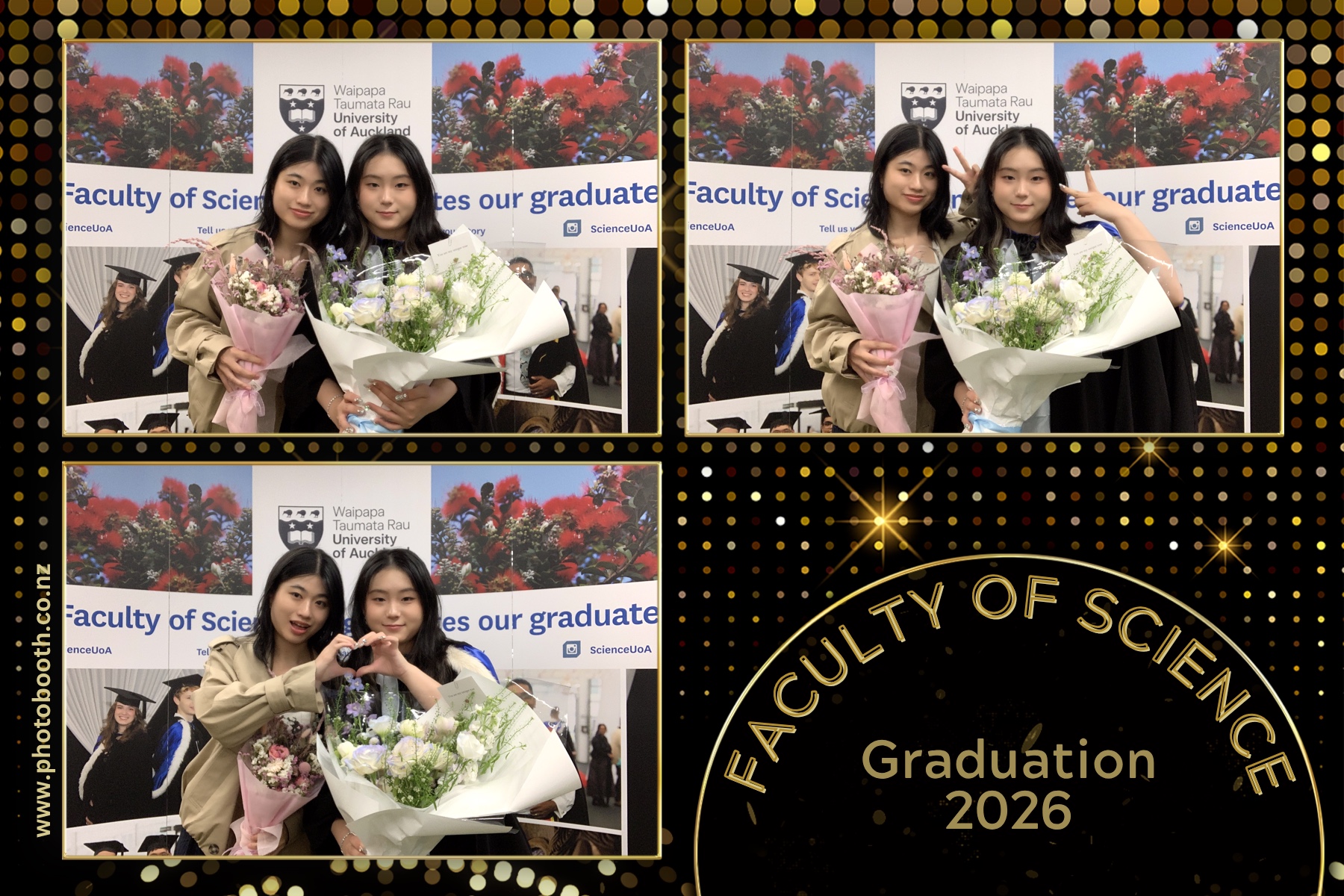 UOA Faculty of Science Graduation 2026 | View more photos from the event at gallery.photobooth.co.nz/u/SelfieCentral/UOA-Faculty-of-Science-Graduation-2026