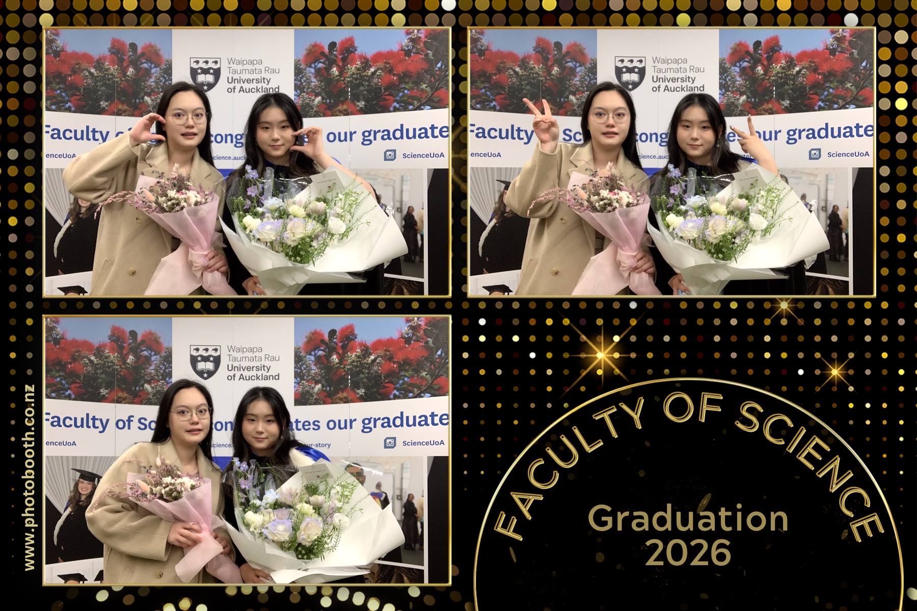 UOA Faculty of Science Graduation 2026 | View more photos from the event at gallery.photobooth.co.nz/u/SelfieCentral/UOA-Faculty-of-Science-Graduation-2026