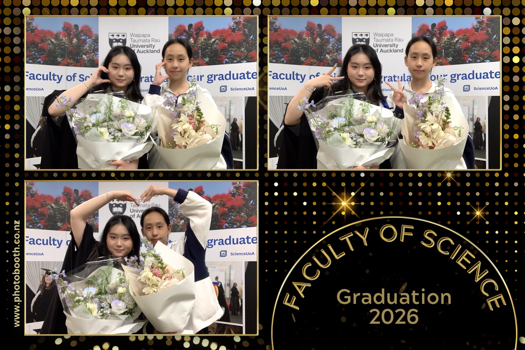 UOA Faculty of Science Graduation 2026 | View more photos from the event at gallery.photobooth.co.nz/u/SelfieCentral/UOA-Faculty-of-Science-Graduation-2026