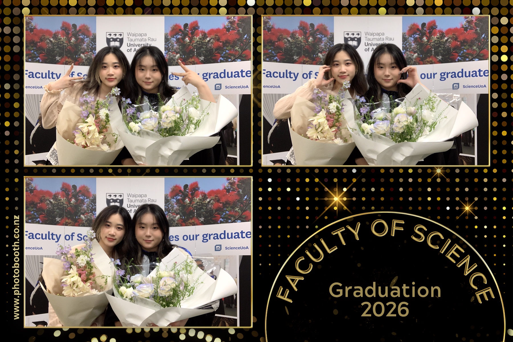 UOA Faculty of Science Graduation 2026 | View more photos from the event at gallery.photobooth.co.nz/u/SelfieCentral/UOA-Faculty-of-Science-Graduation-2026